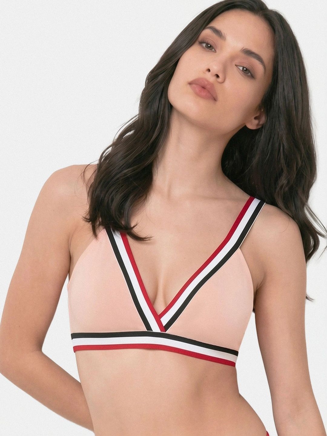Enamor Colourblocked Bralette Bra Medium Coverage Lightly Padded-picture-35