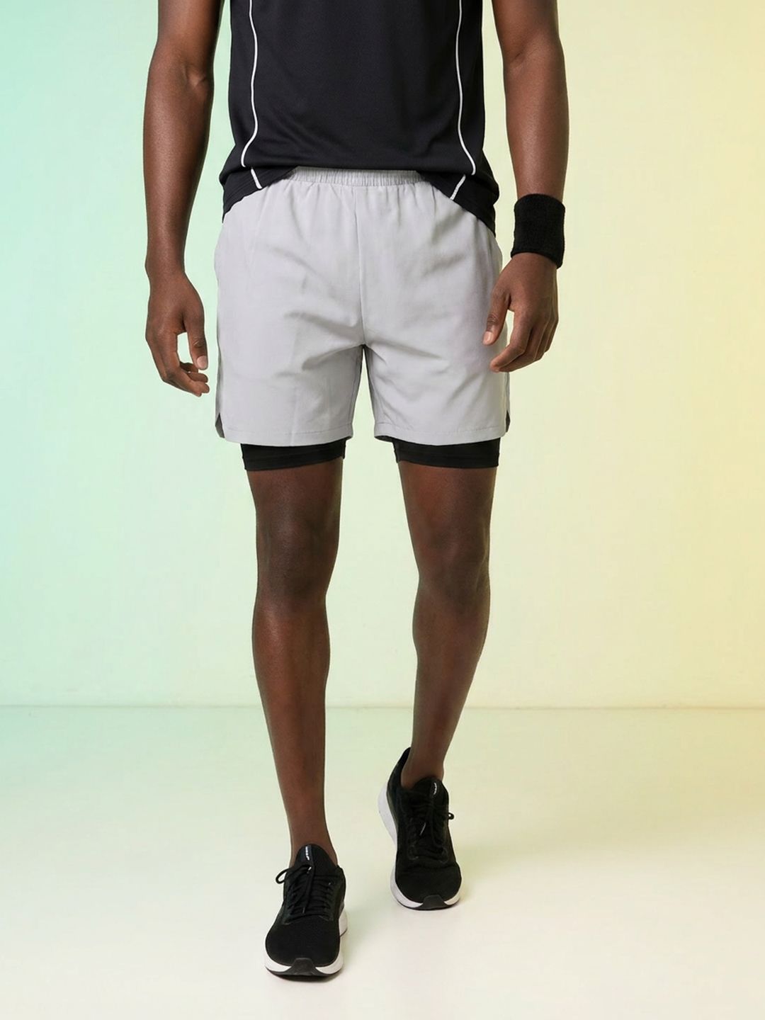 HRX by Hrithik Roshan Men Rapid Dry Training Shorts-picture-24