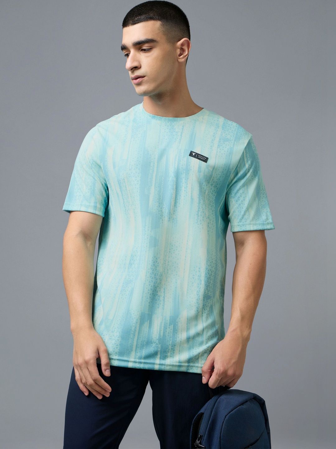 Technosport Men Printed Slim Fit T-shirt-picture-25