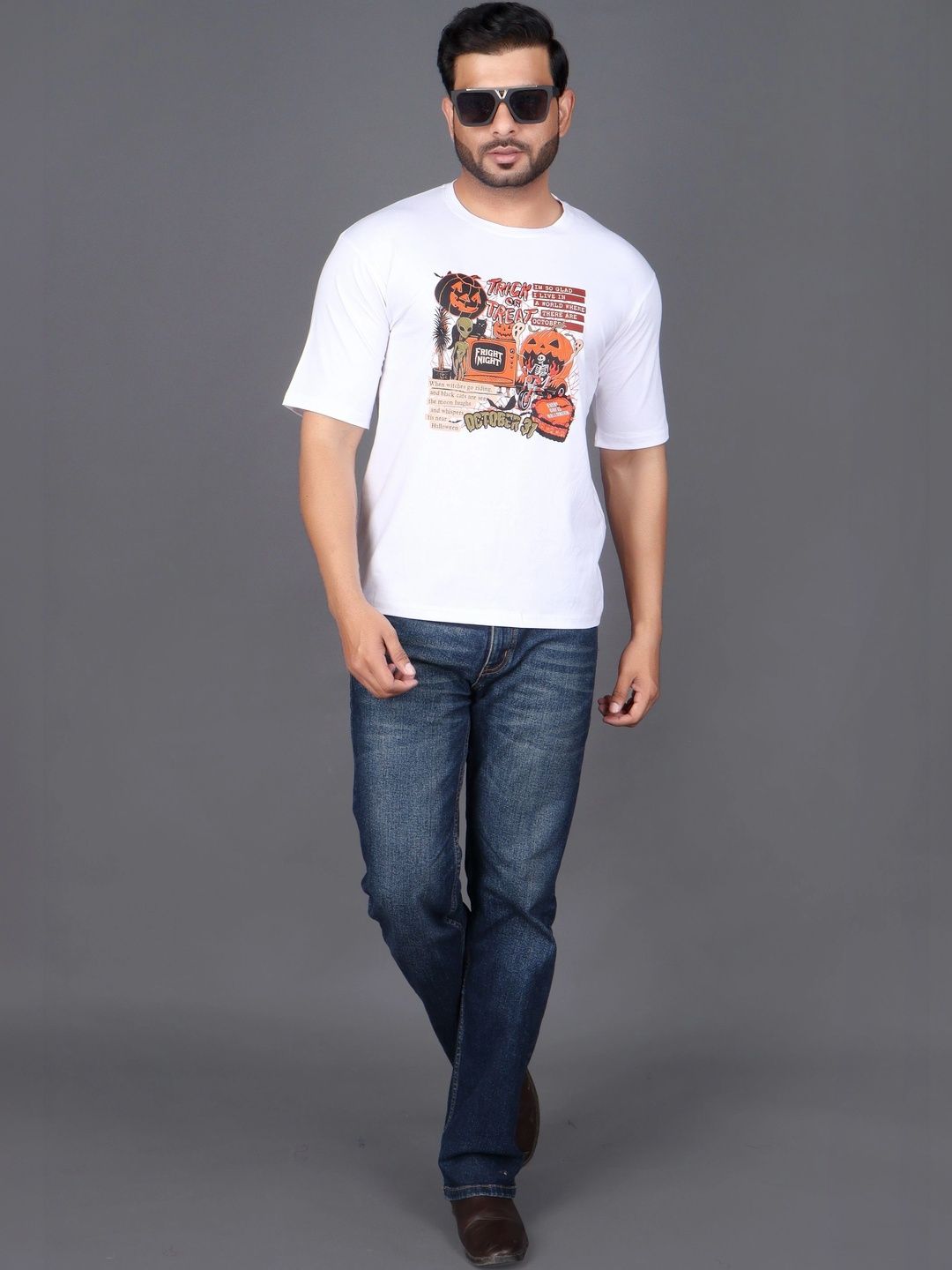 Qure Vintage Men Printed T-shirt-picture-33