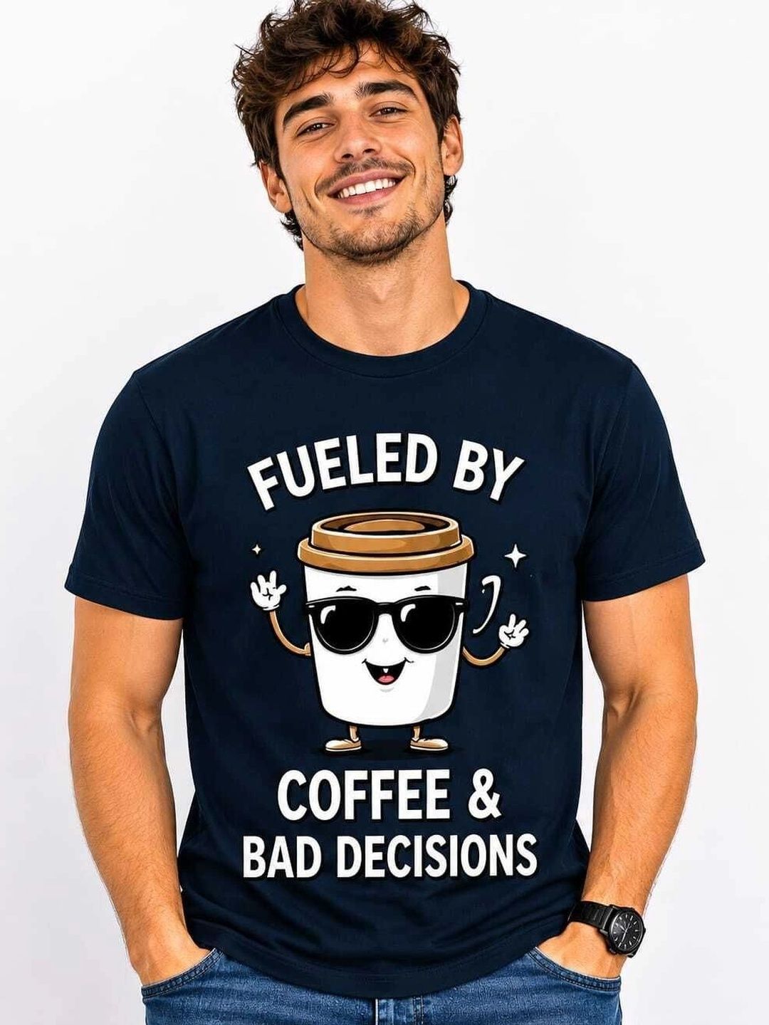 Qure Vintage Men Typography Printed T-shirt-picture-55
