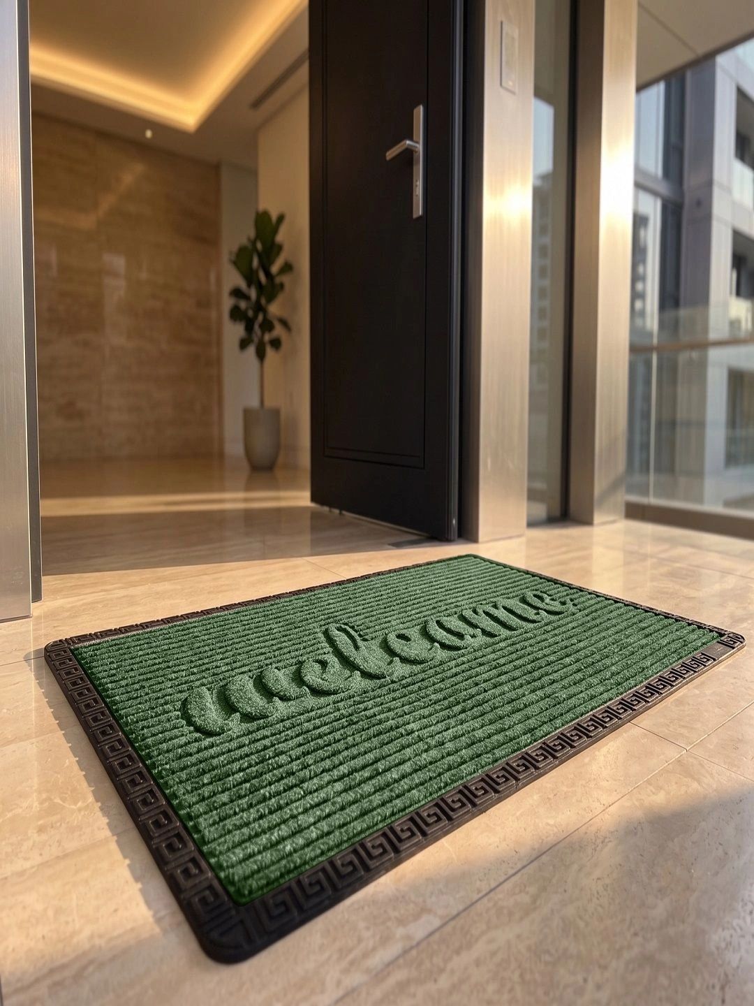 AaHo Decor Green Anti-Skid Doormats-picture-50