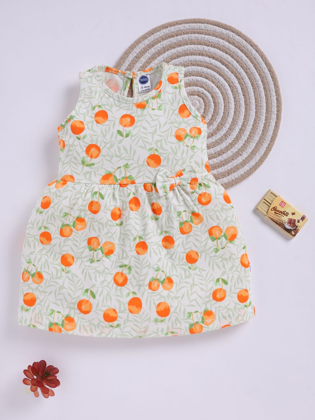 Teddy Girls Floral Print A-Line Dress-picture-43