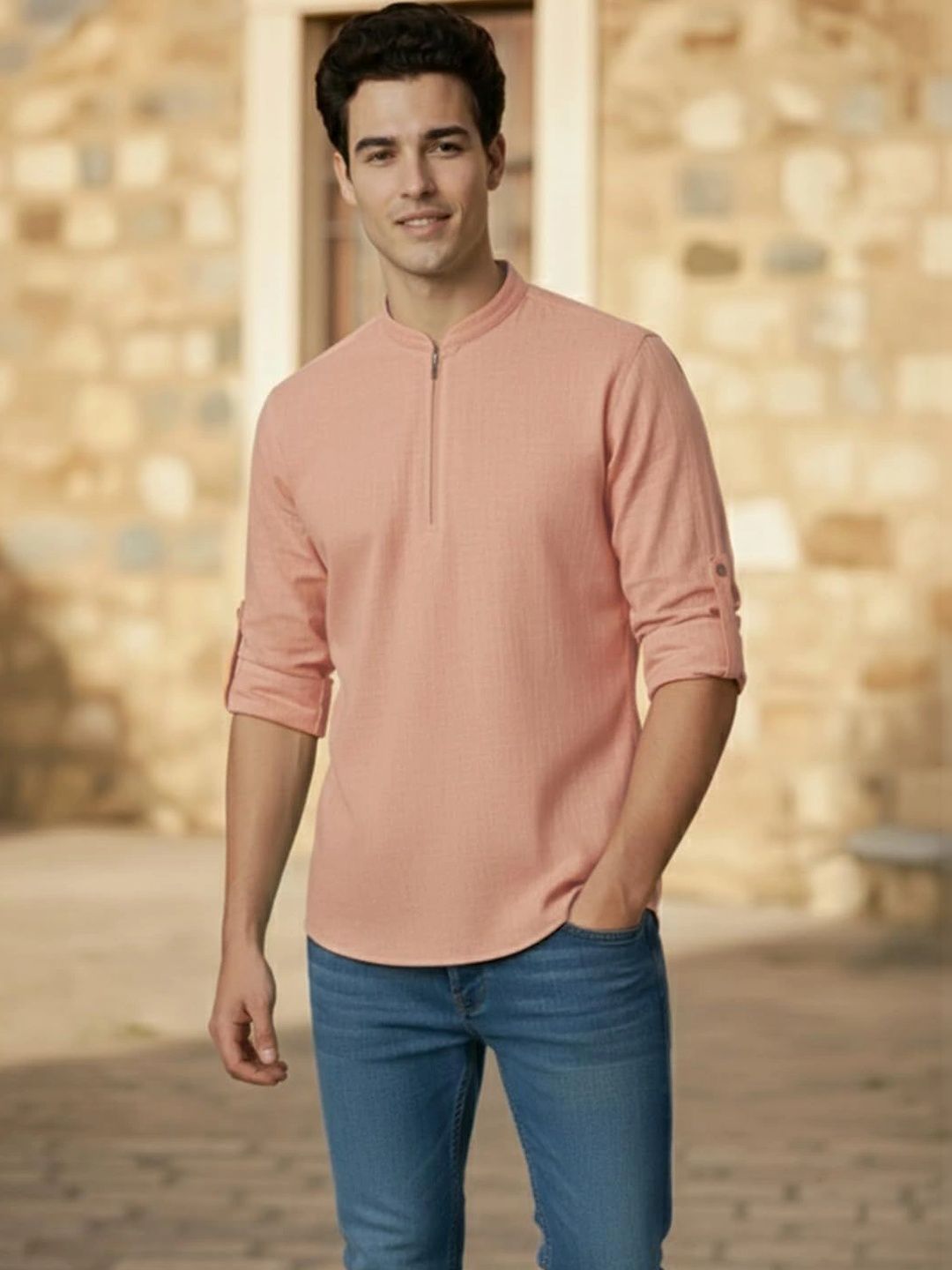 BULL FIRE Men Kurta