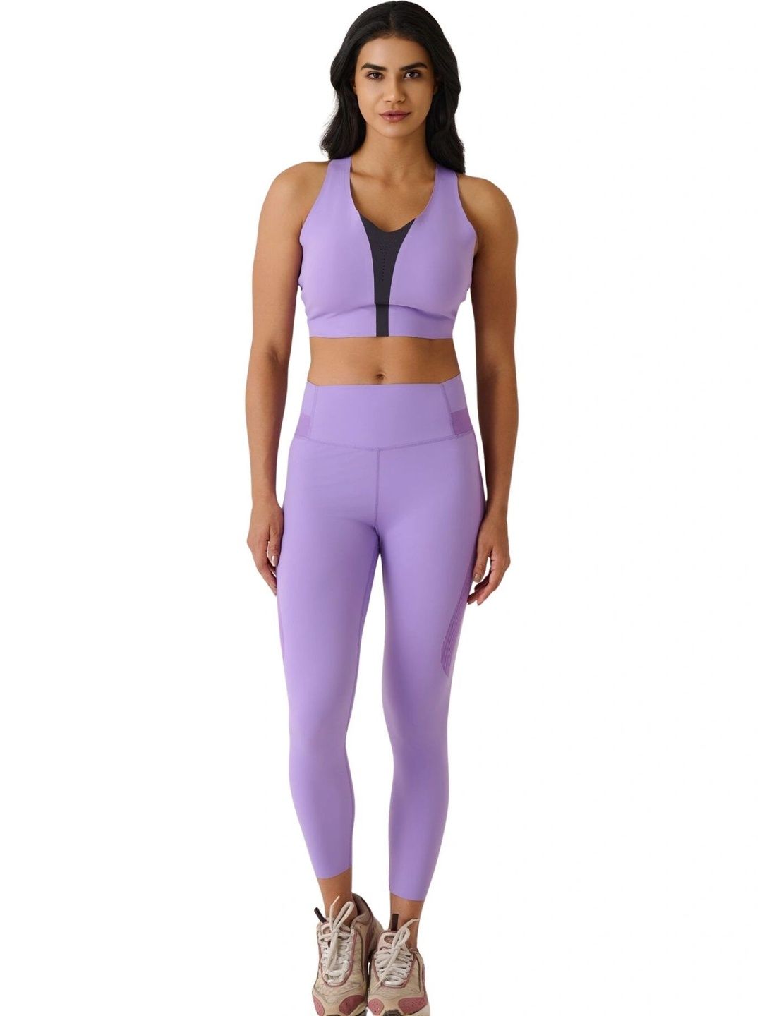 STRCH Colourblocked Bra Half Coverage-picture-26