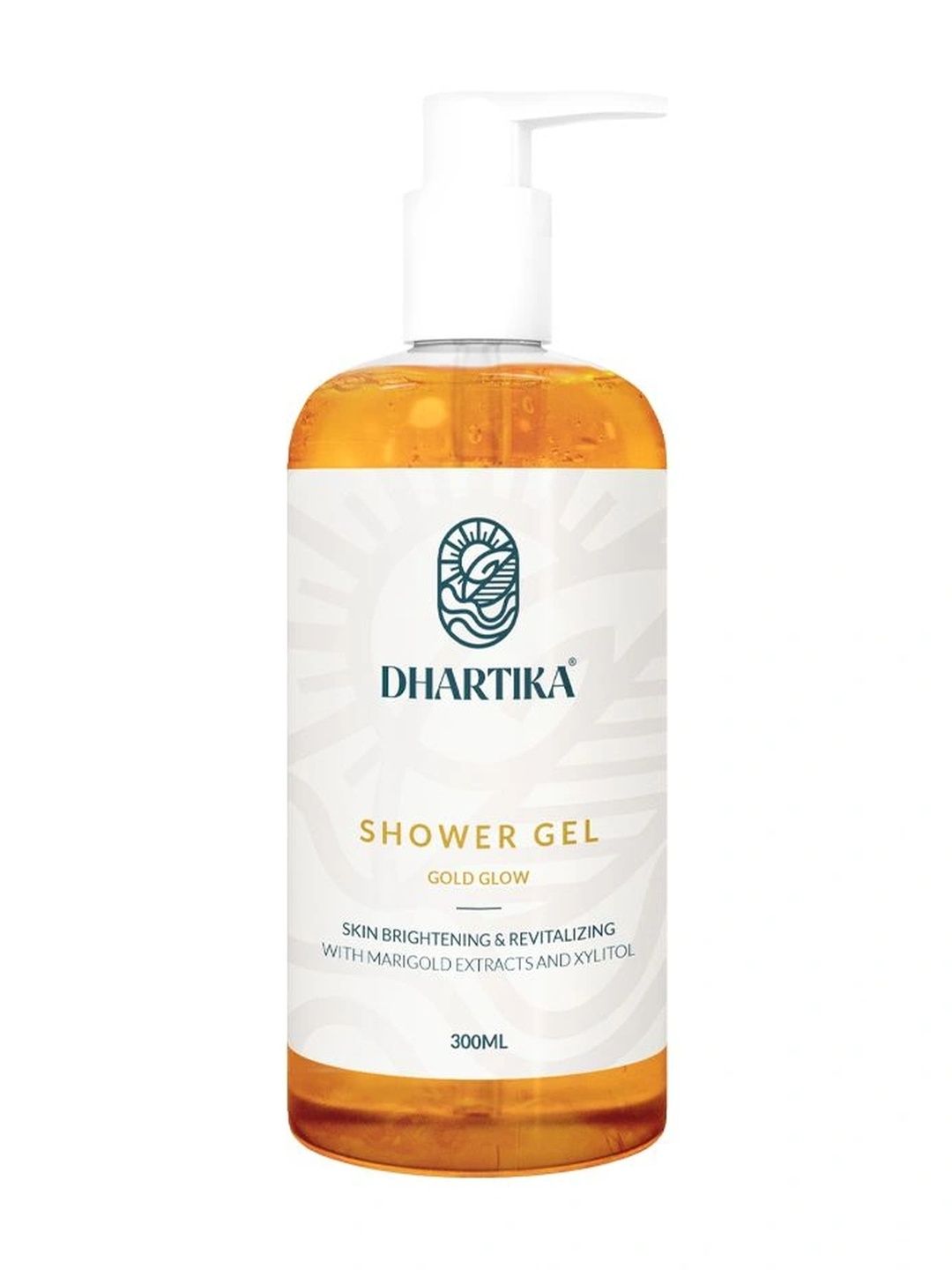 DhartiKa Gold Glow Shower Gel with AHA BHA & Niacinamide For Radiant Skin - 300 ml-image-32
