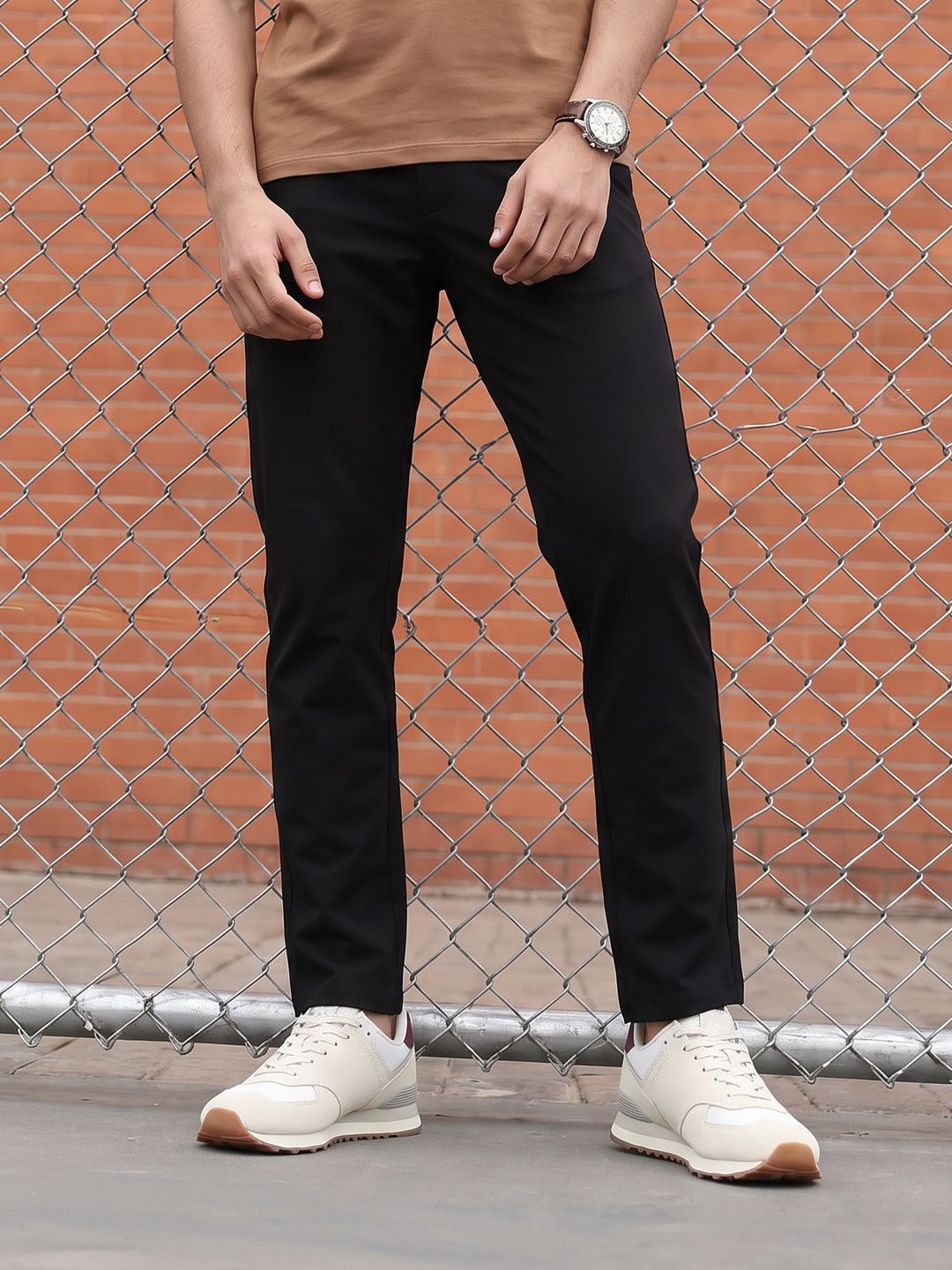 The Roadster Lifestyle Co. Men Regular Fit Chino Trousers-picture-27