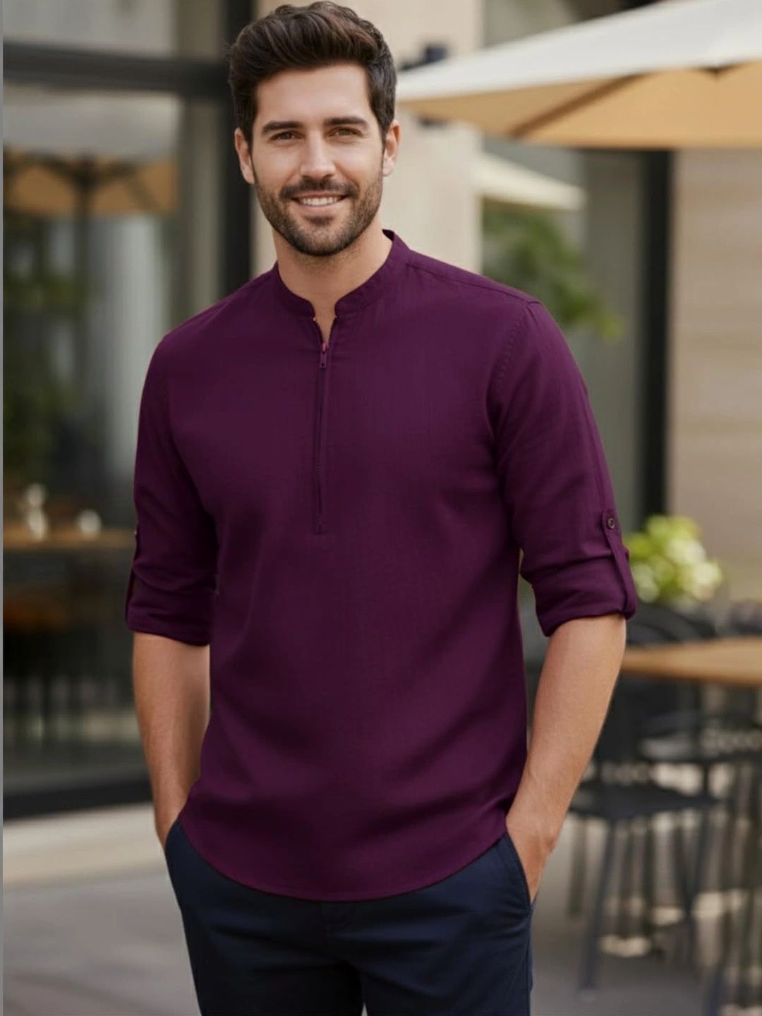 BULL FIRE Men Kurta