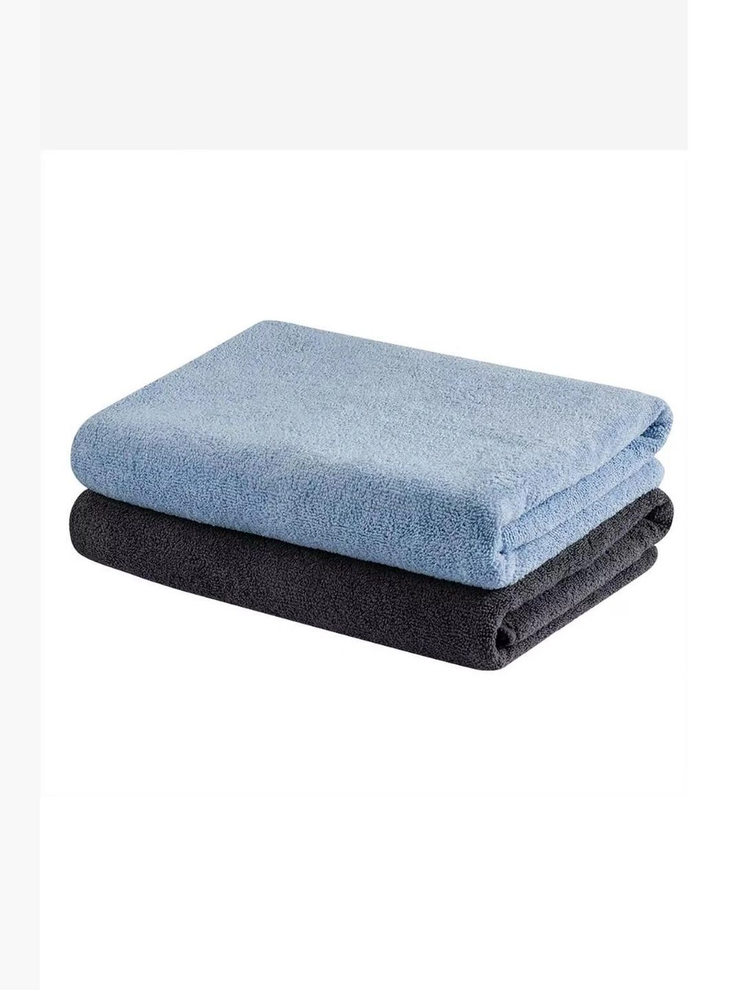 wakefit Grey & Black 2 350 GSM Bath Towel-picture-5