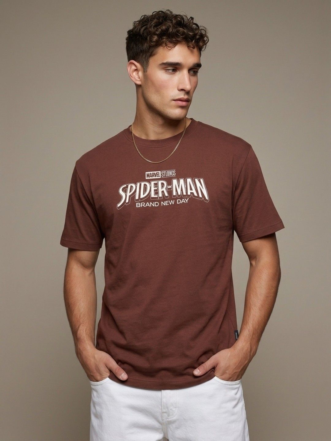 glitchez Spider Man Printed Drop-Shoulder Sleeves T-shirt-picture-21