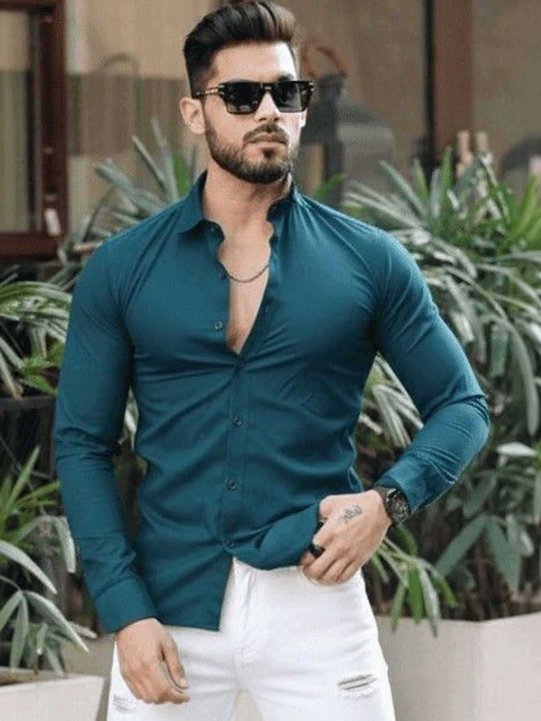 VAAADDO Men Comfort Casual Shirt
