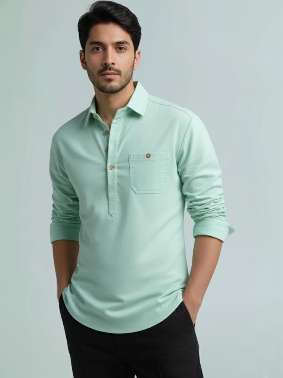 BULL FIRE Men Kurta