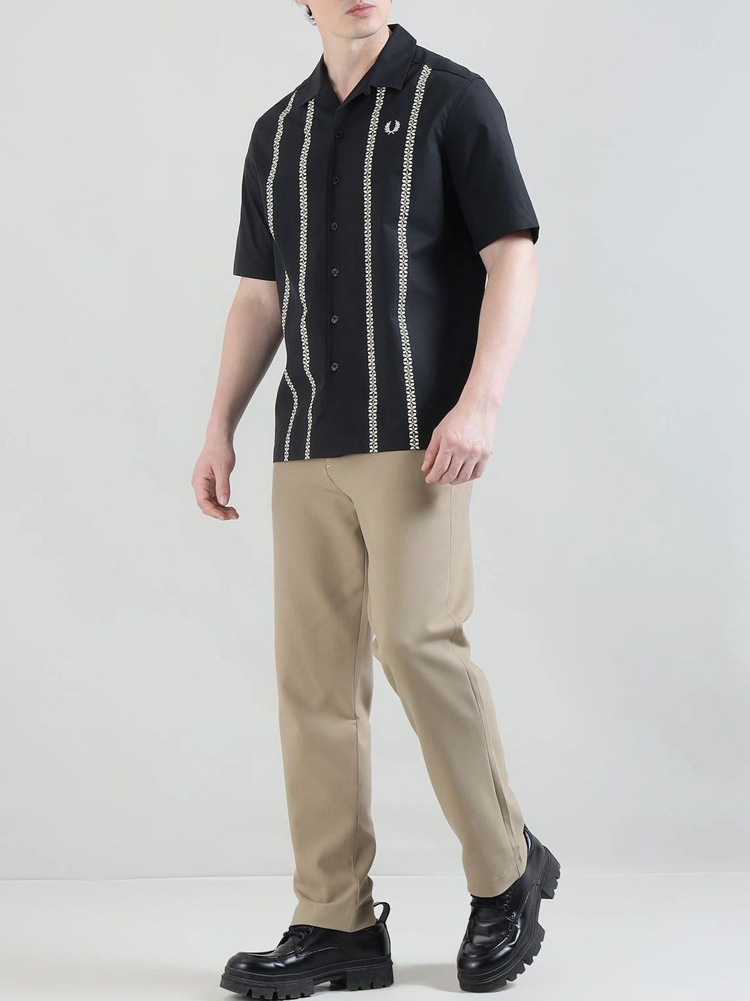 Fred Perry Men Slim Fit Printed Casual Shirt-picture-15