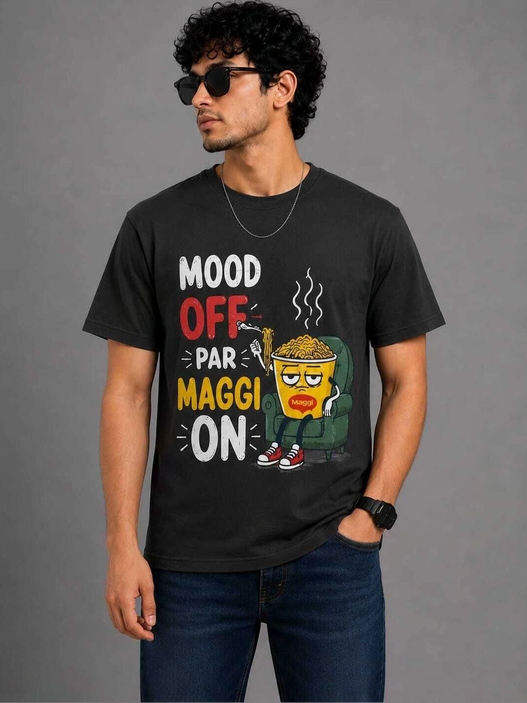 Qure Vintage Men Printed Pockets T-shirt-picture-27