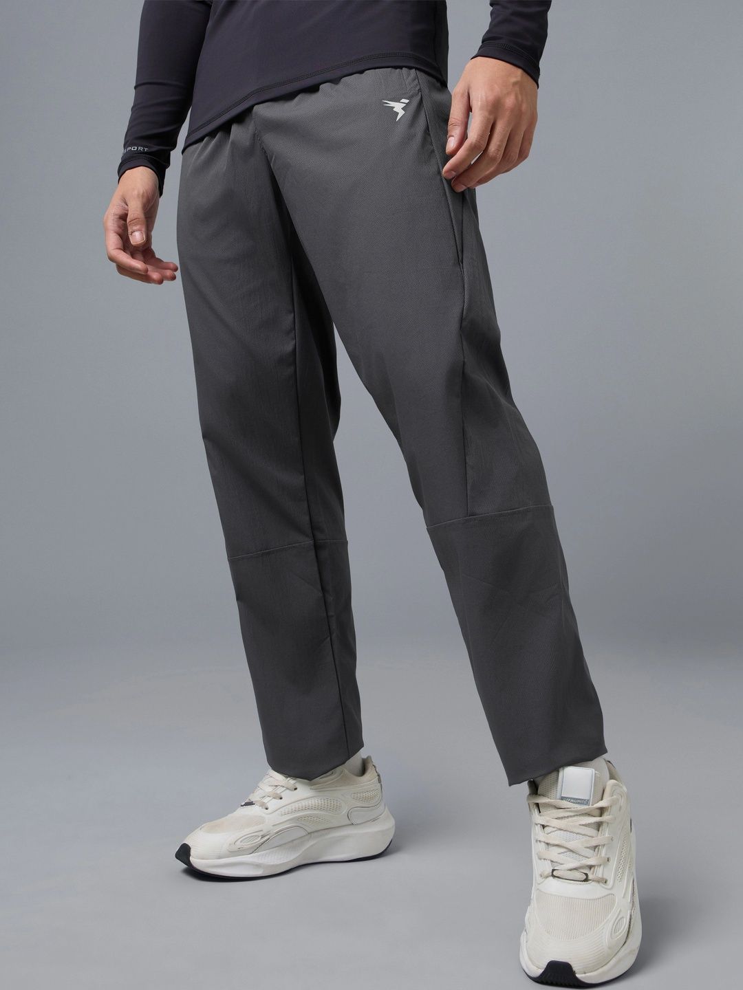 Technosport Men Slim Fit Brand Logo Rapid-Dry Training Track Pants-picture-15