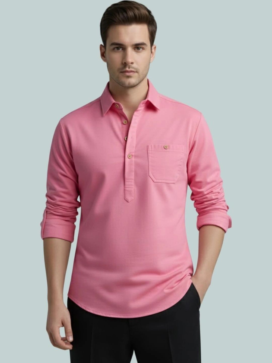 BULL FIRE Men Kurta
