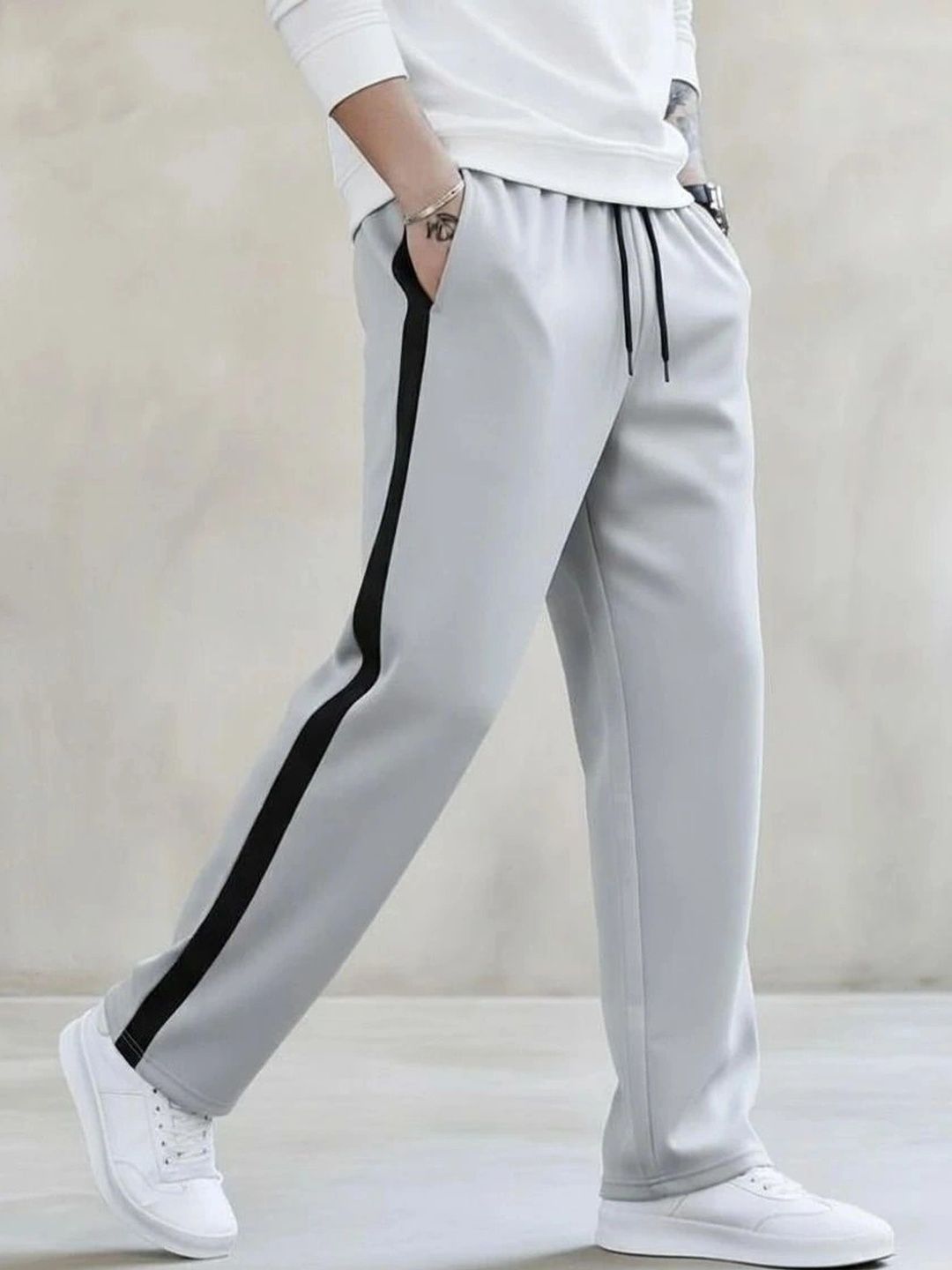 Divkush Men Straight Fit Training Track Pants-picture-10