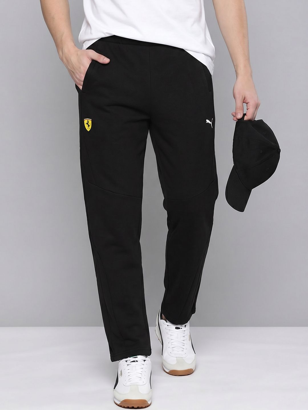 PUMA Motorsport Men Ferrari PM1 Straight Sweat Pants-picture-22