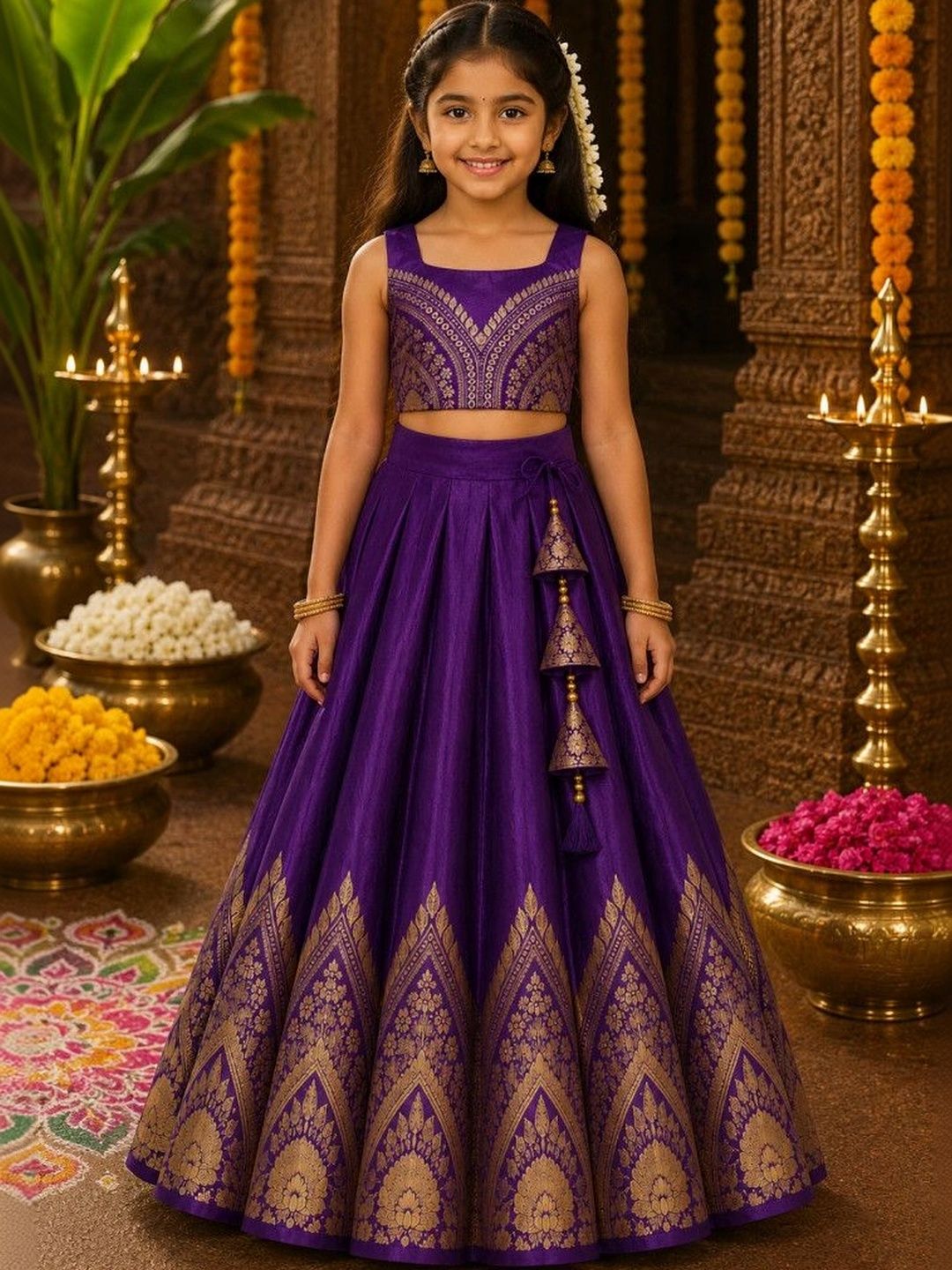 Ethzy Girls Ready to Wear Lehenga &-picture-36