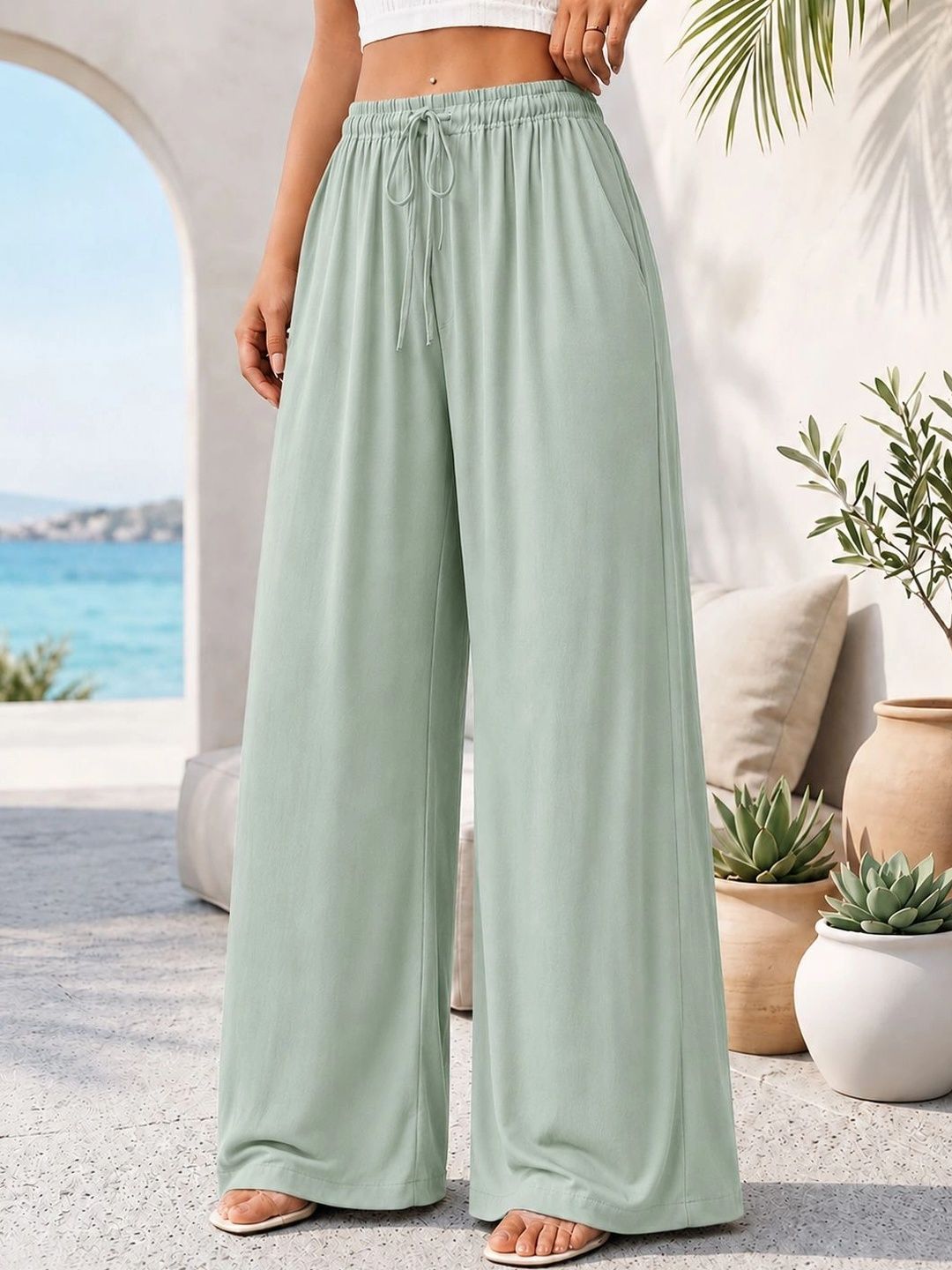 SZN Women Classic Easy Wash Trousers-image-11