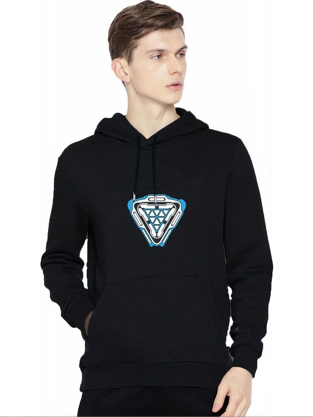 BRIEF CHICKADE Men Printed Hooded Cotton Sweatshirt-picture-32