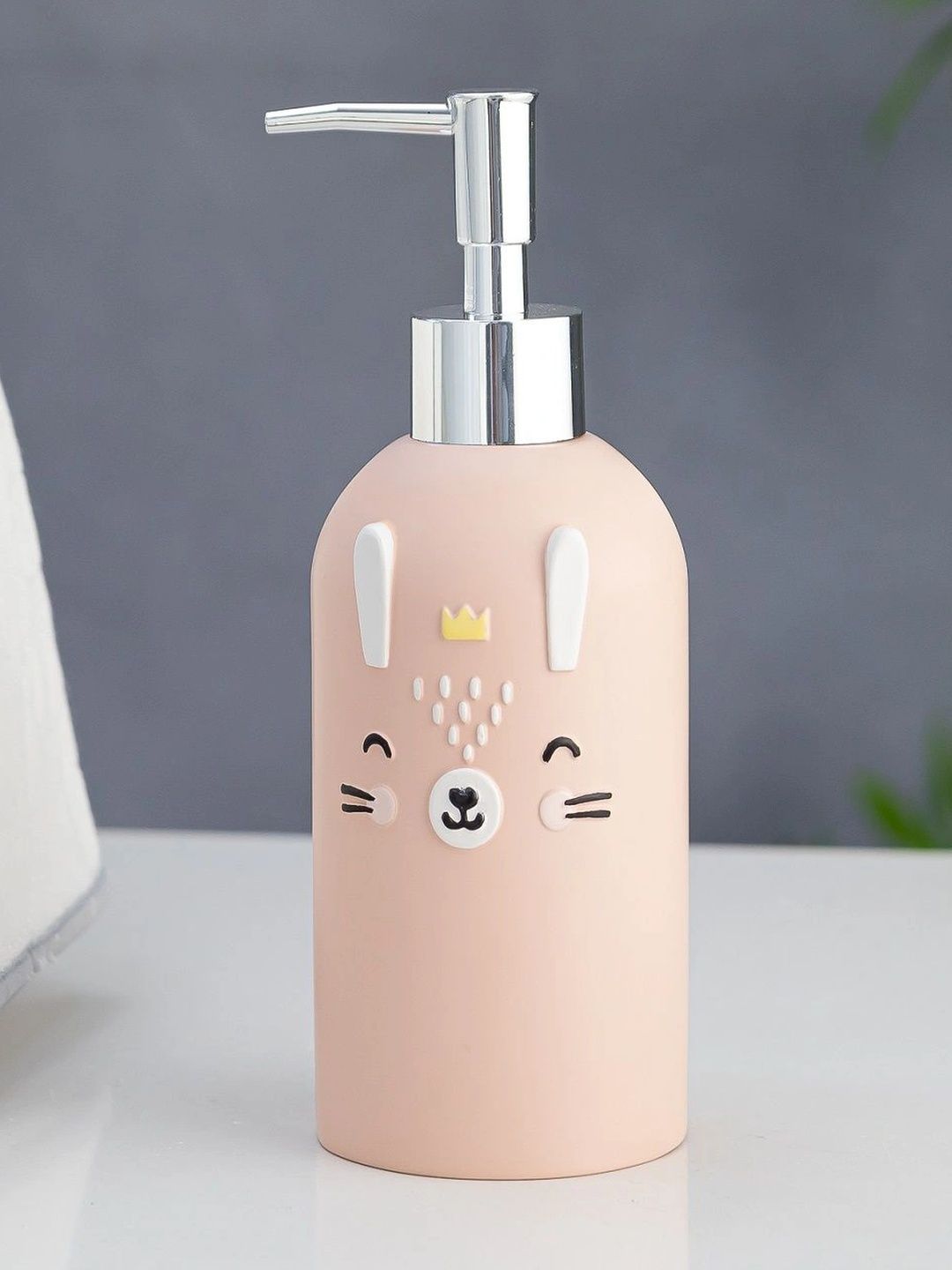 Pano Beige Alphanumeric Polyresin Soap Dispenser-picture-43