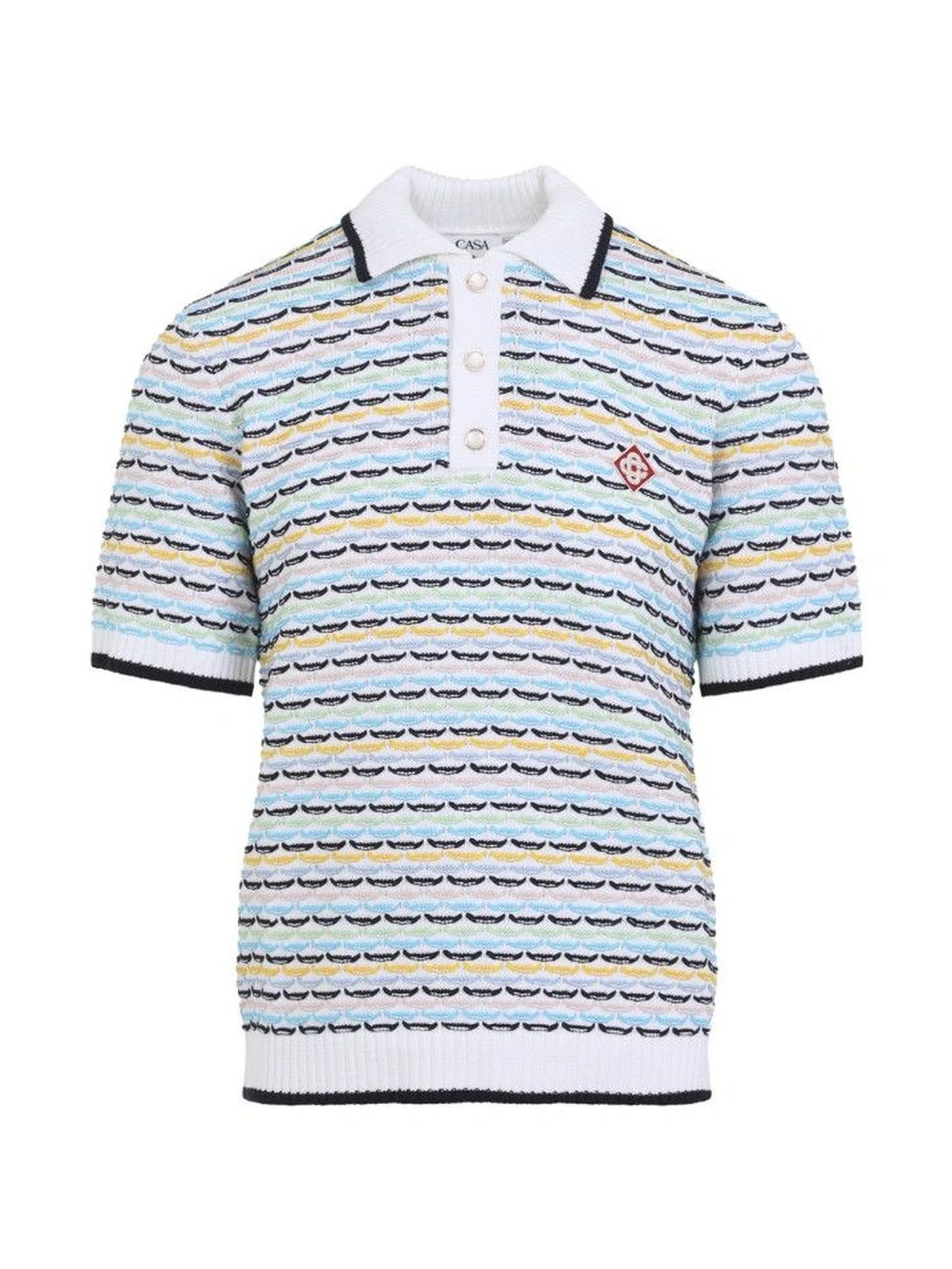 Casablanca Men Printed Polo Collar T-shirt-picture-46