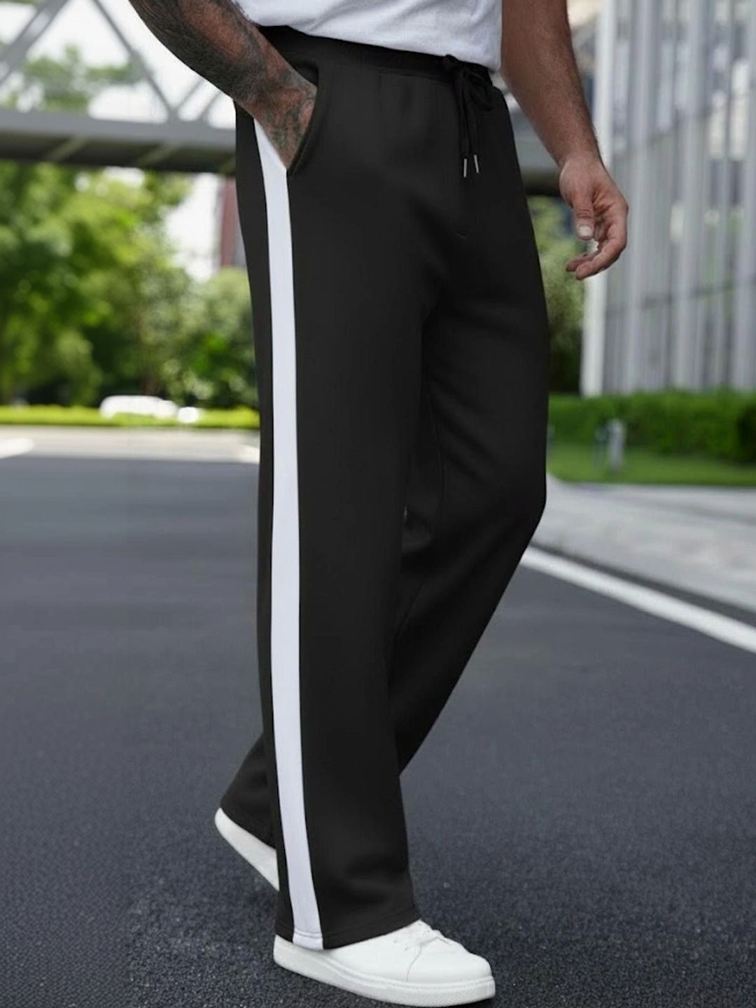 dockstreet Men Regular Fit Training Track Pants-picture-25