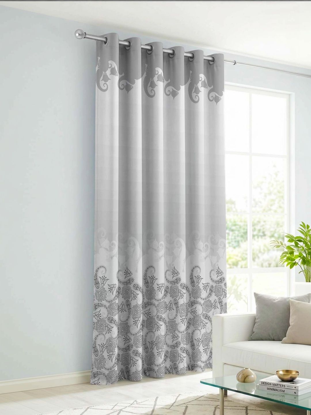 SIMPLYCURTAINS Grey Room Darkening Long Door Curtain-image-27