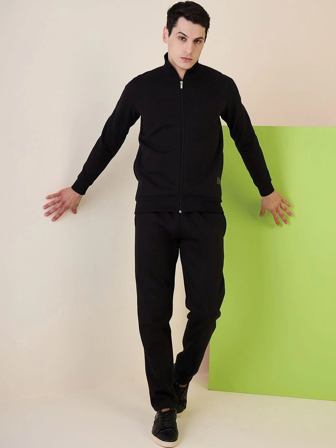 Sweet Dreams Mock Collar Tracksuits-picture-24