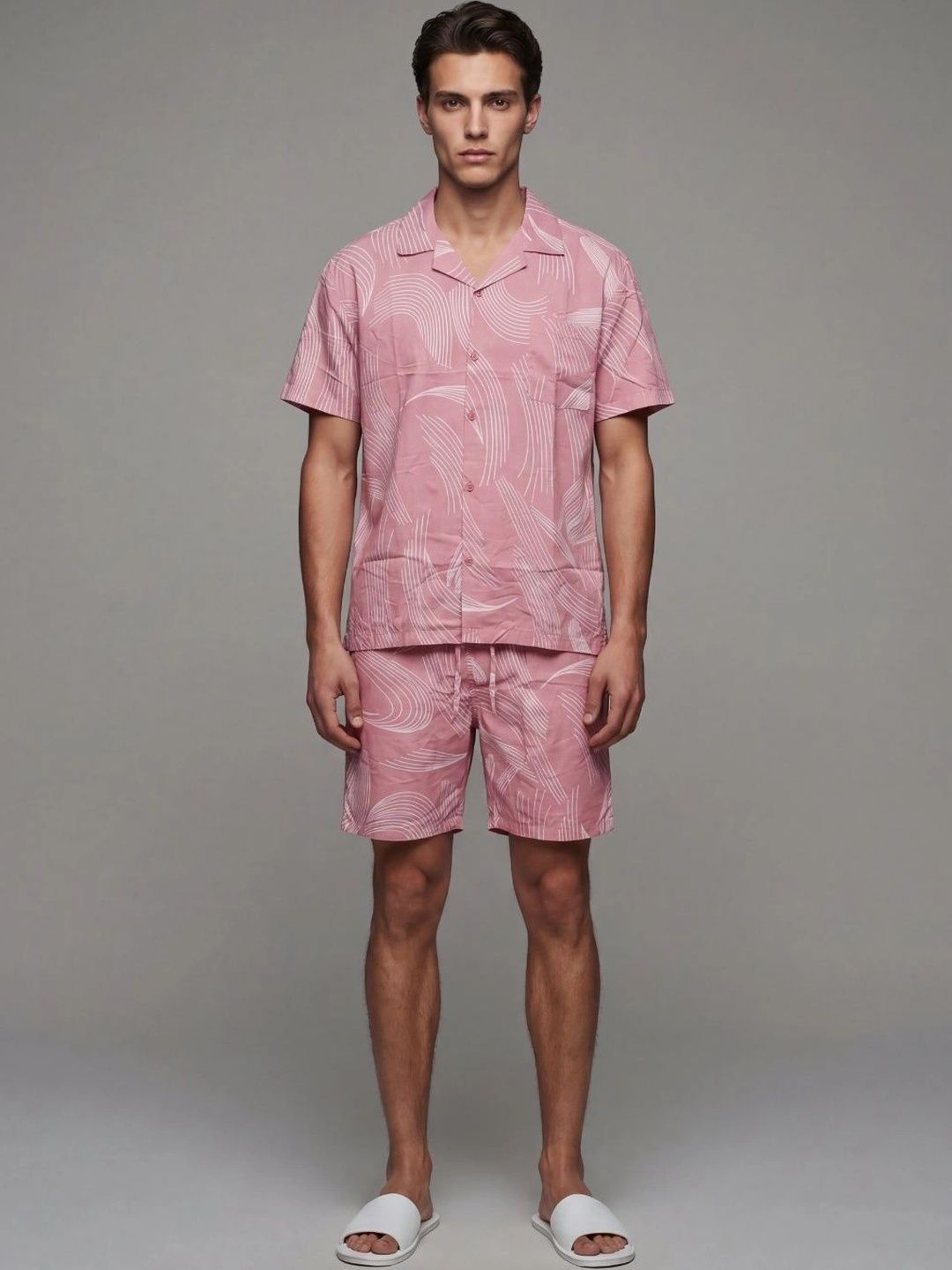 Sweet Dreams Men Printed Night suit-picture-33