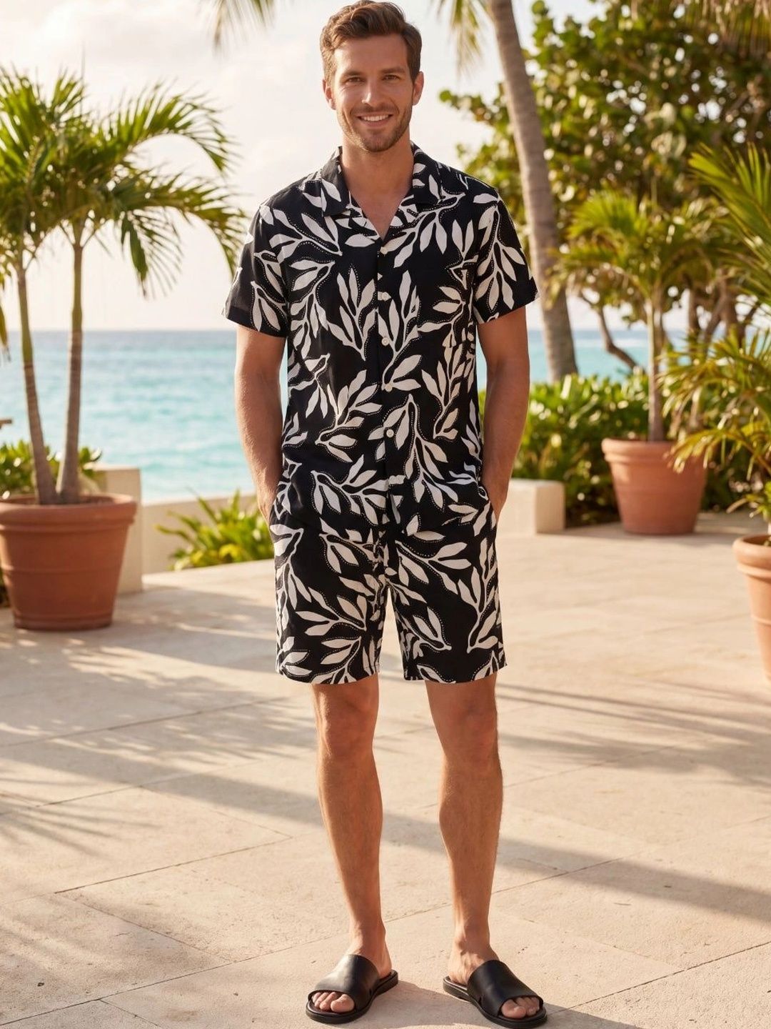 Sweet Dreams Men Printed Night suit-picture-42