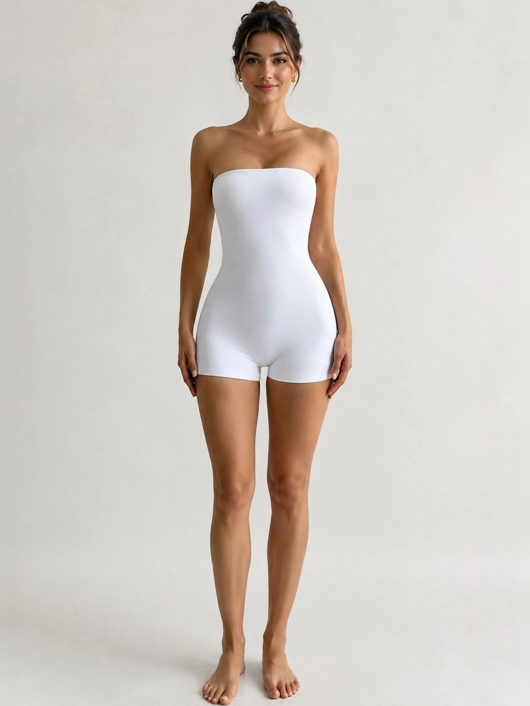 LULU & SKY Strapless Mini Playsuit-picture-22