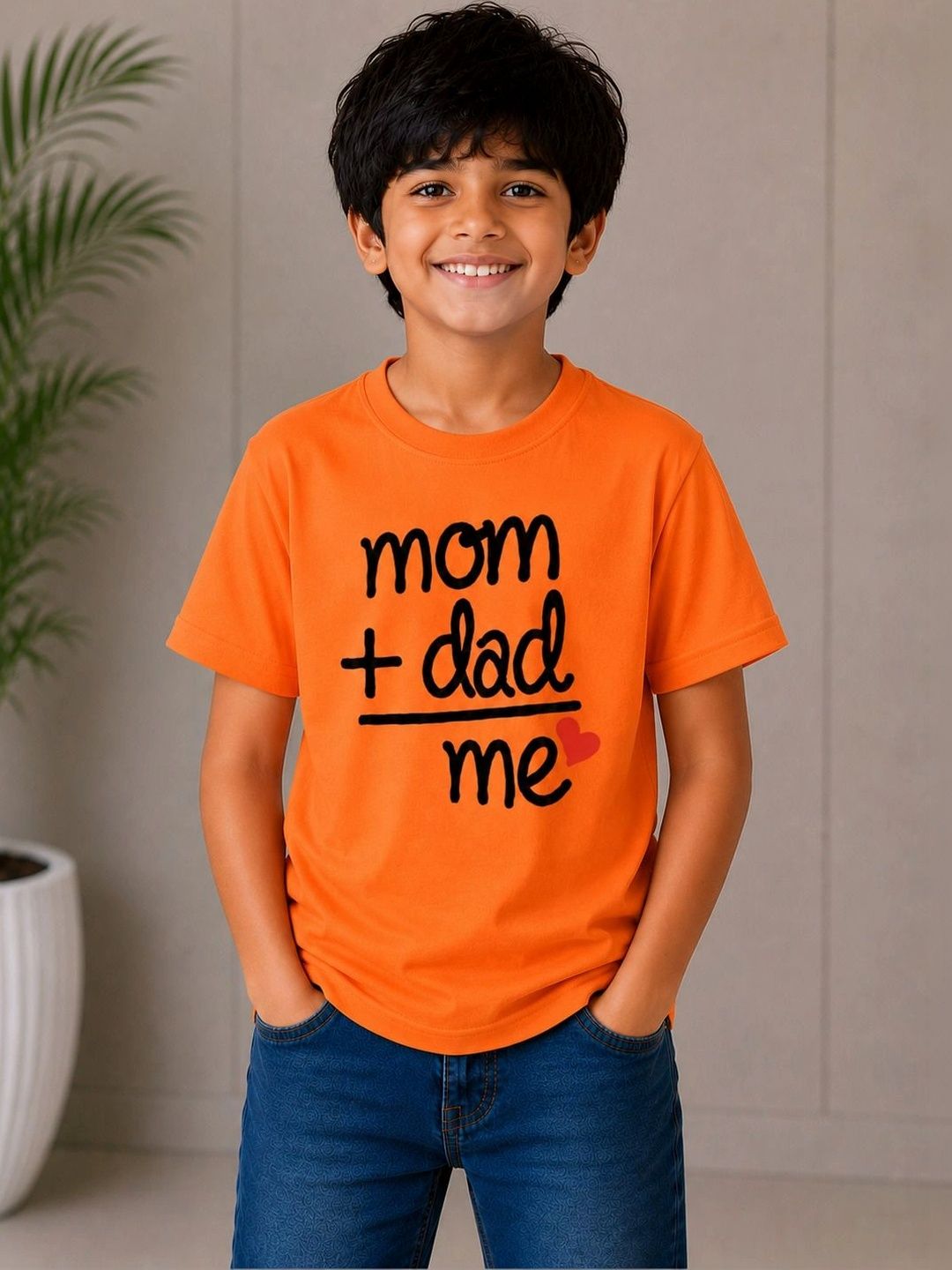 YK Kids Typography Printed T-shirt-picture-17