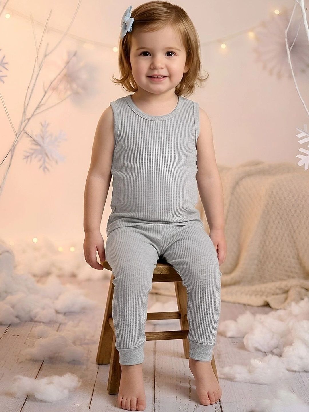 Kanvin Girls Cotton Round Neck Thermal Set-picture-39