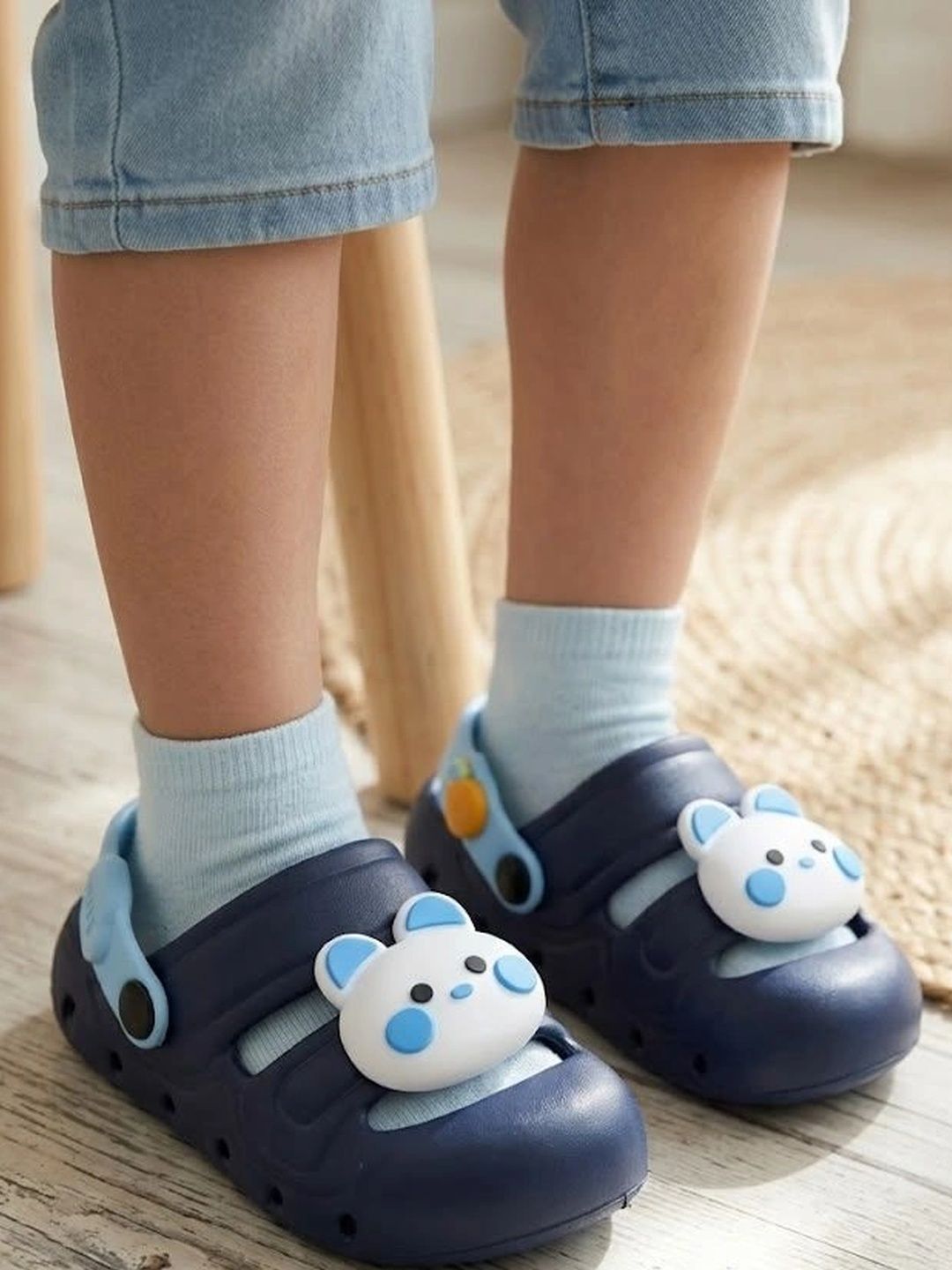 Miss & Chief Unisex Kids Embellished Clogs-picture-55