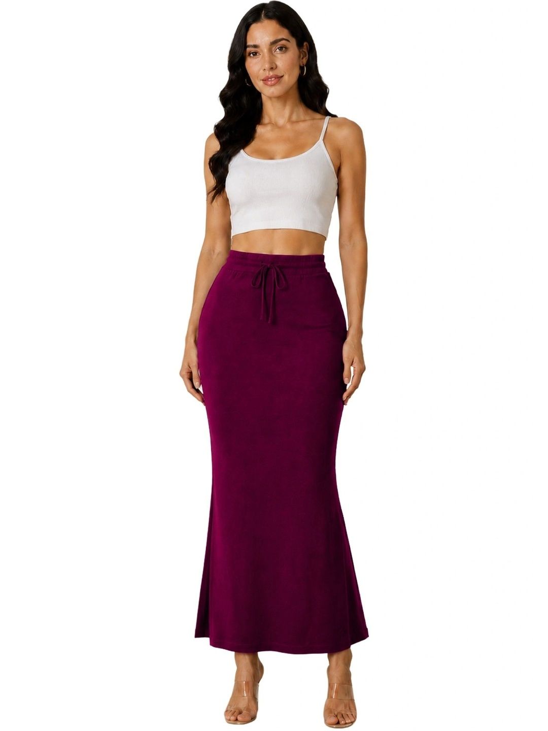BELIZZI PARIDHAN Mid-Rise Saree Shapewear WIth Drawstring Closure-picture-41