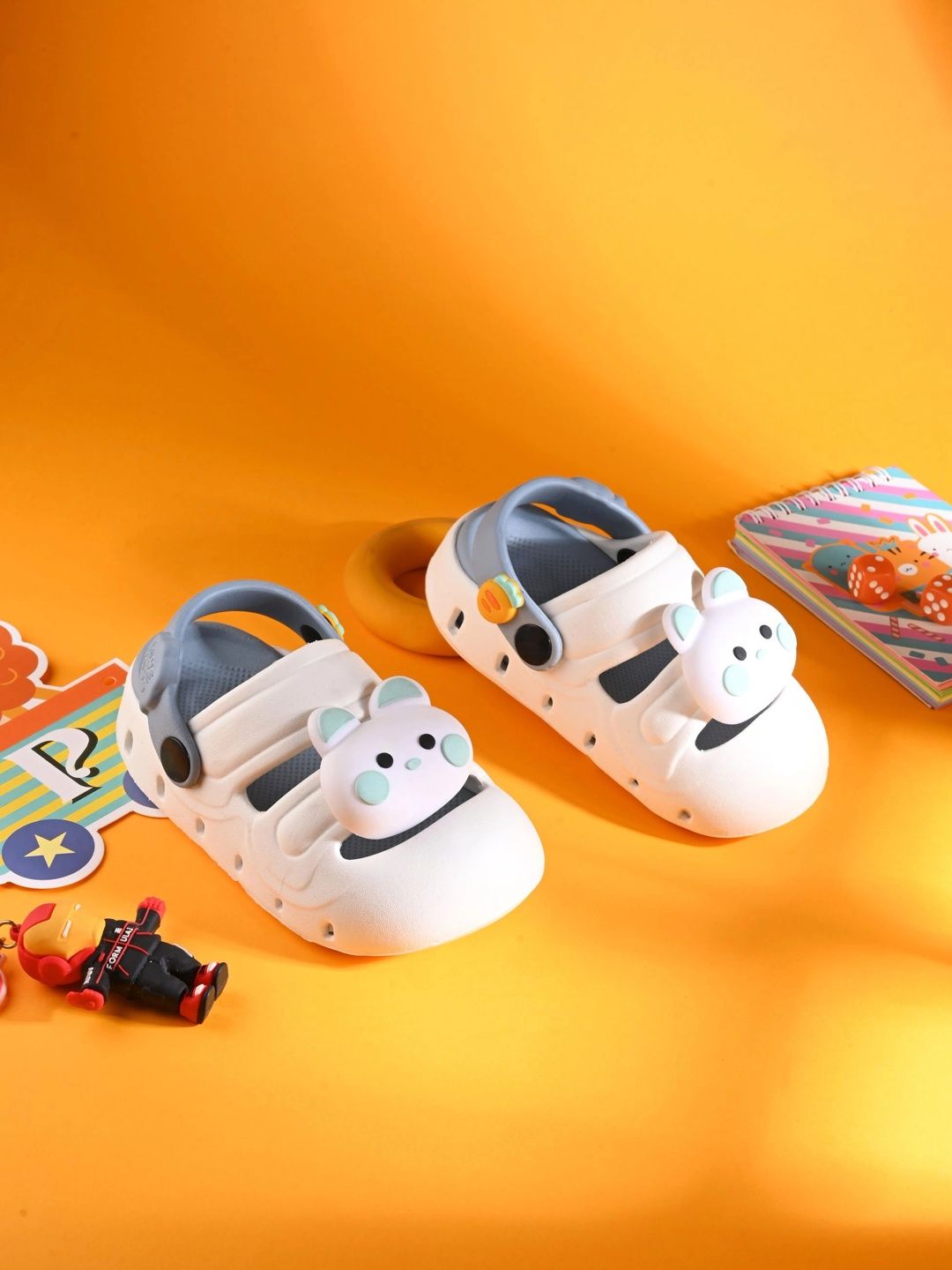 Miss & Chief Unisex Kids Embellished Clogs-picture-28