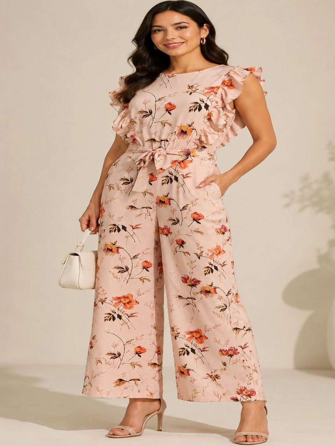 keptalive Printed Culotte Jumpsuit-picture-35