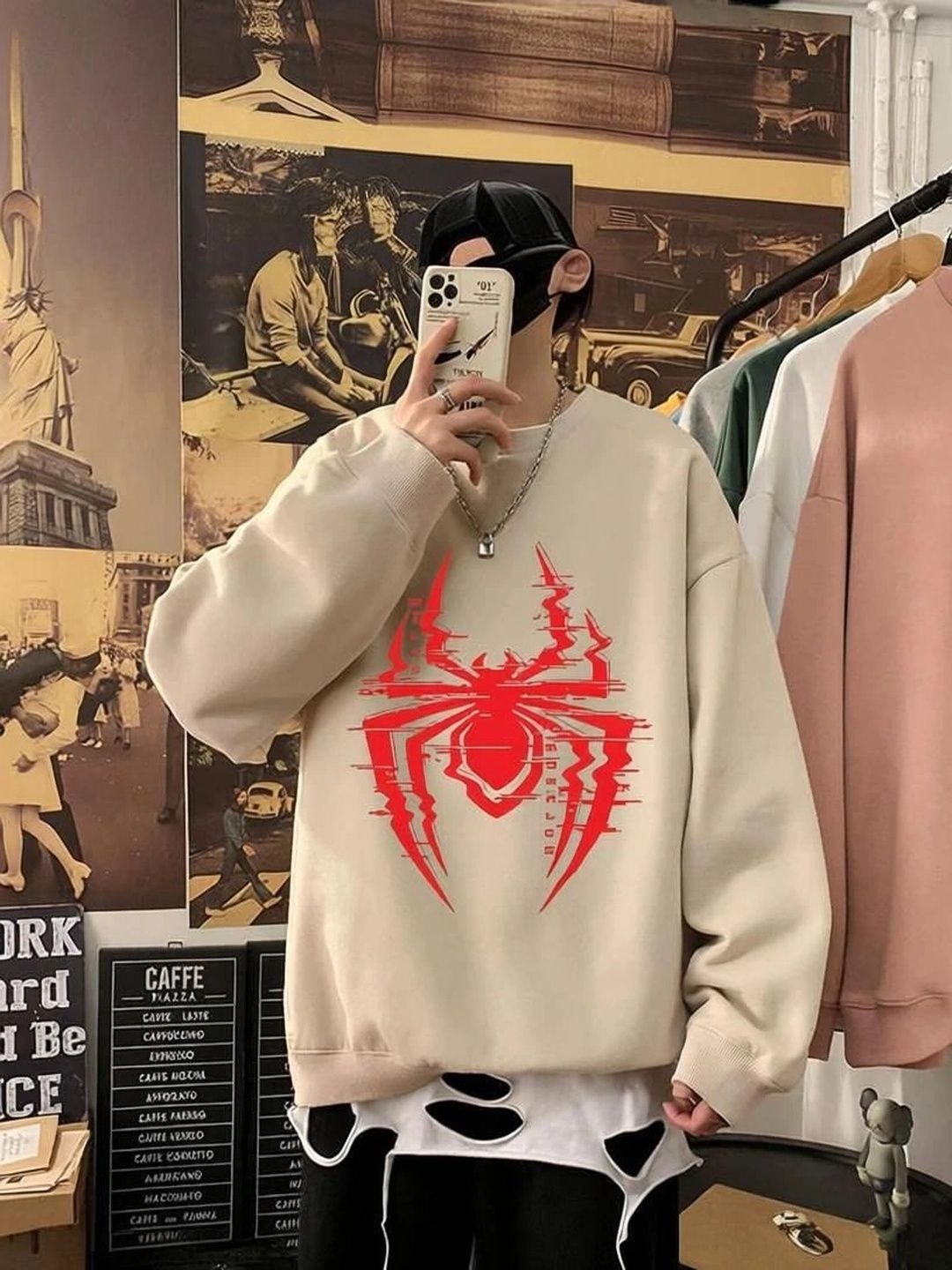 BRIEF CHICKADE Men Graphic Printed Sweatshirt-picture-51