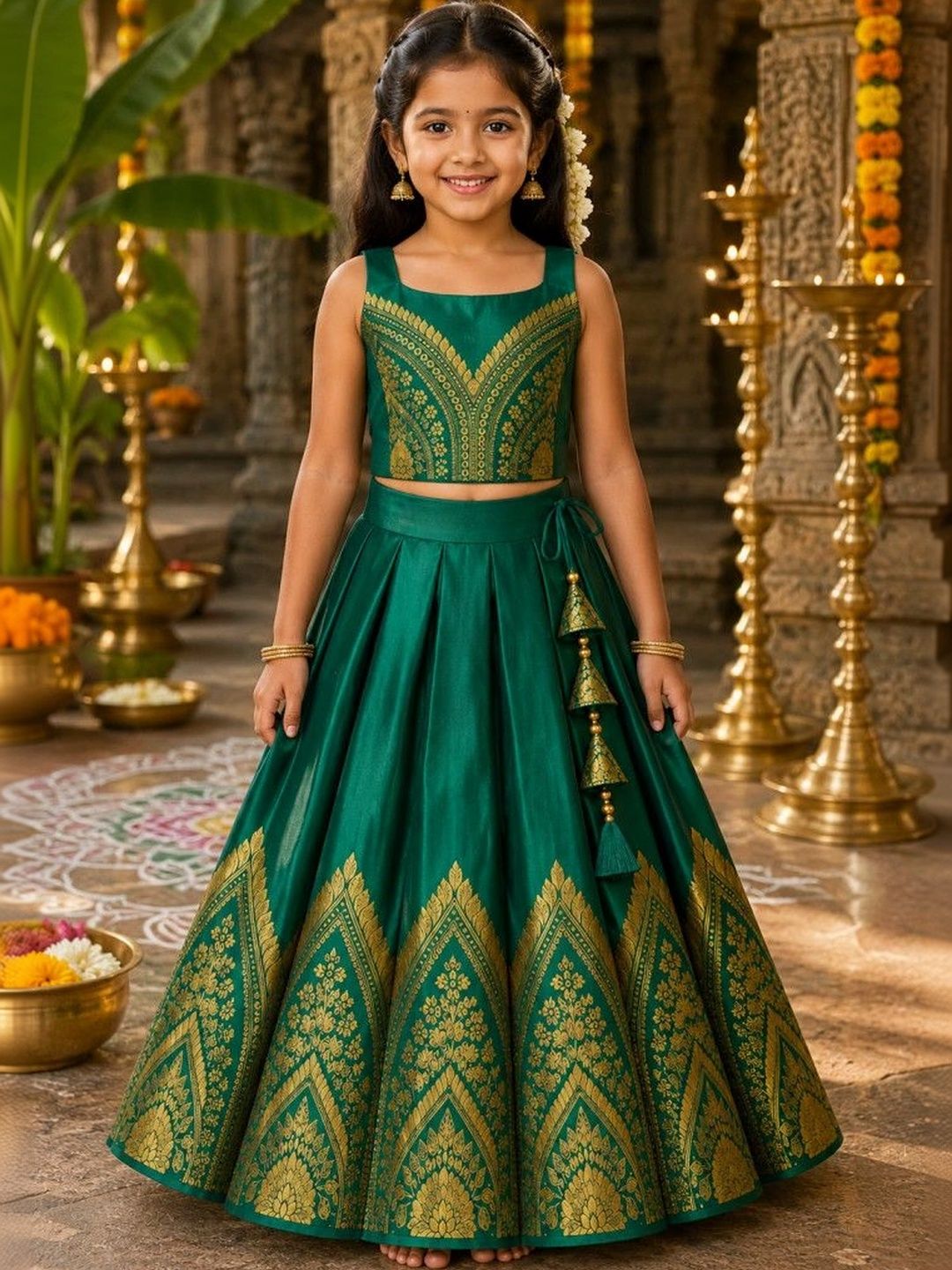 Ethzy Girls Ready to Wear Lehenga &-picture-35