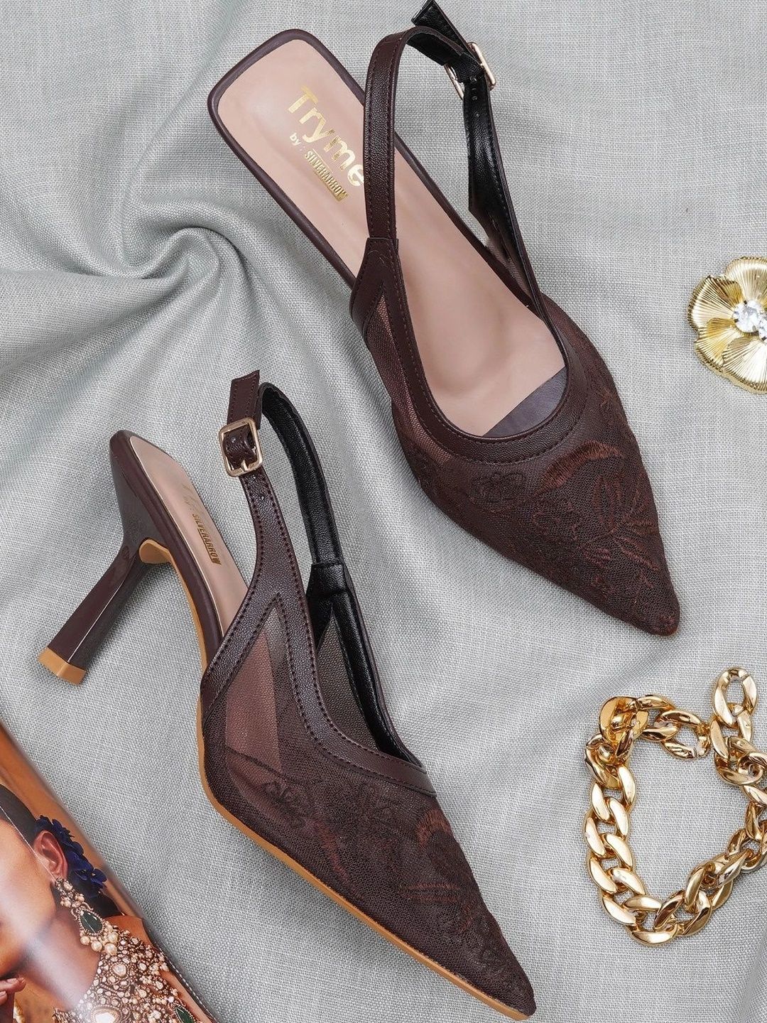 Try Me Party Slim Heeled Pumps-picture-51