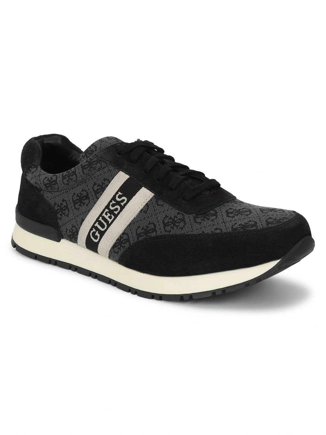 GUESS Men Printed Leather Sneakers-picture-17