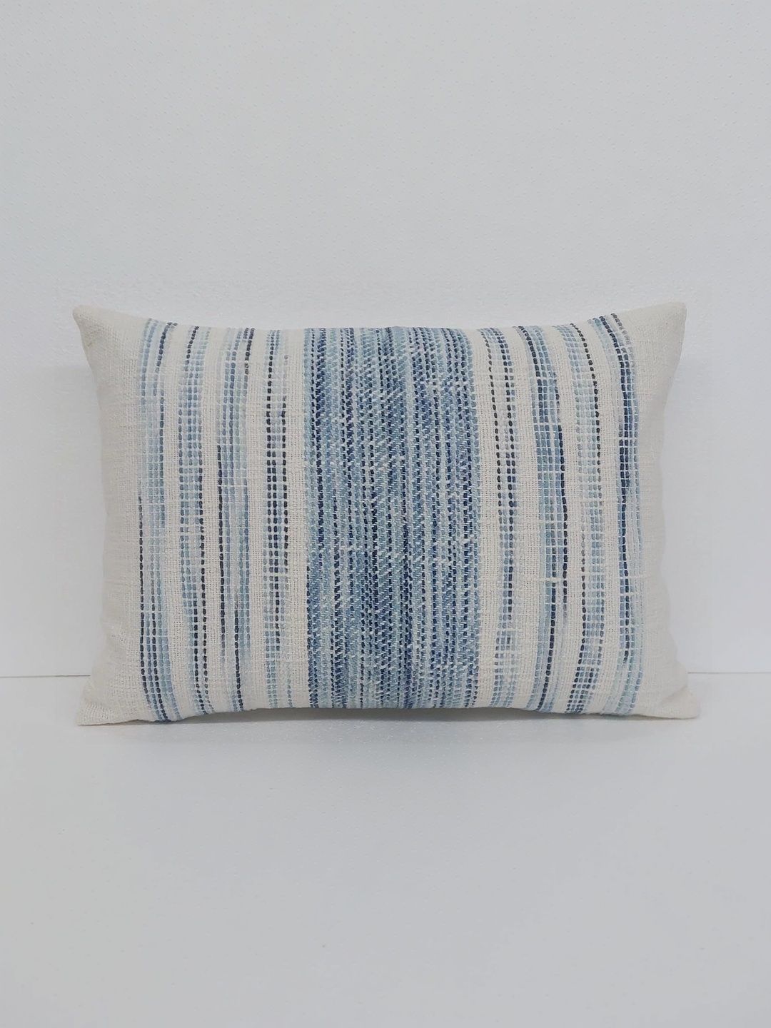 GURMISHEE Blue Striped Rectangle Cushion Covers-picture-25