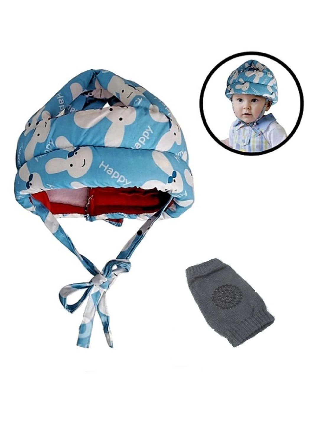 ORTIS GLOBAL TRADE Baby Safety Helmet & Knee Pads-picture-32