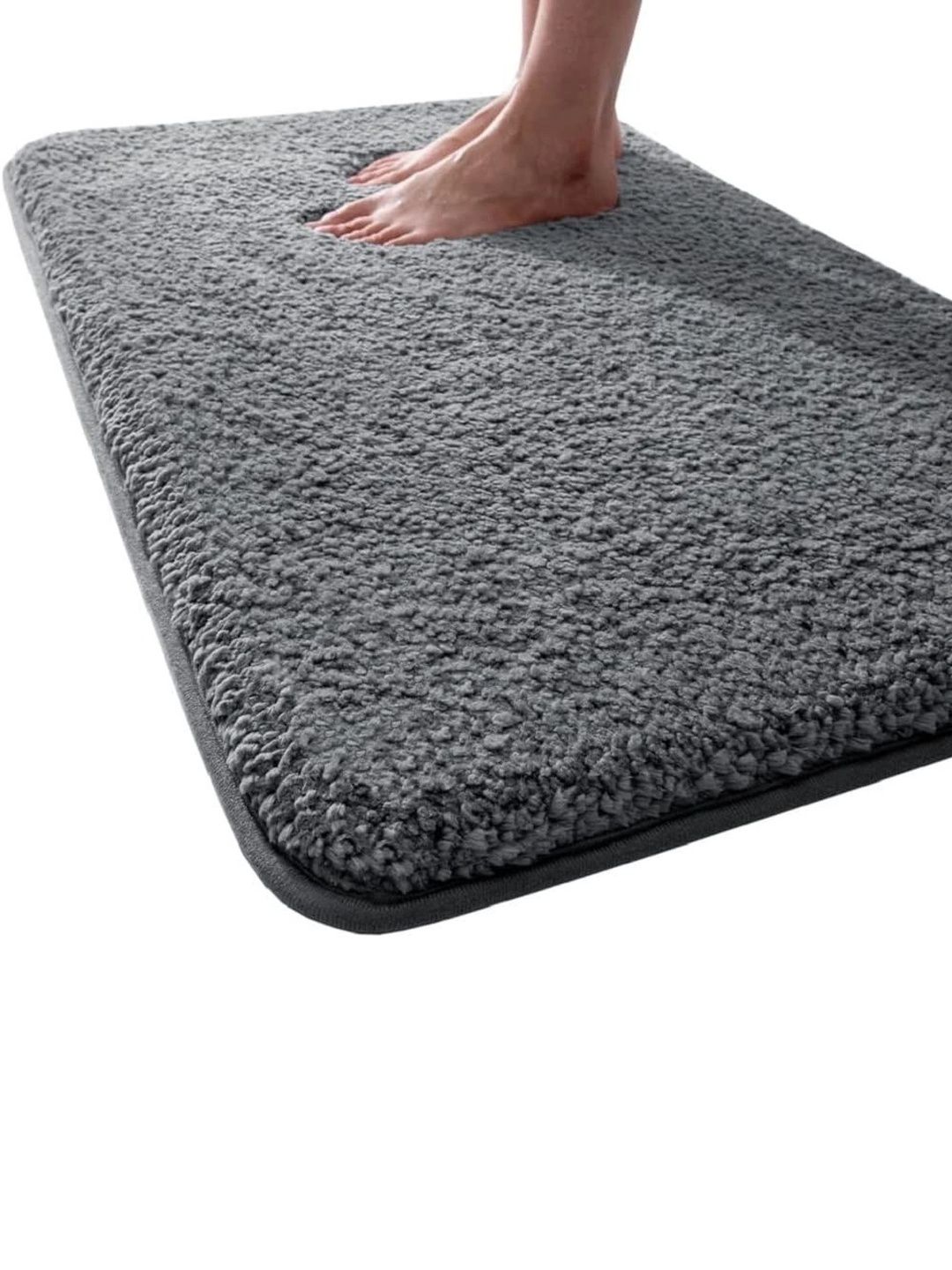 Homyra Decor Grey Cotton No Shredding Doormats-image-4