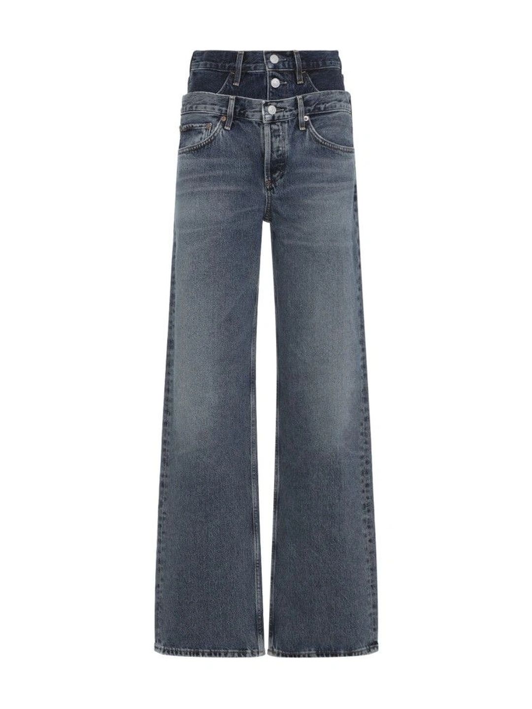 AGOLDE Women Regular Fit Mid-Rise Jeans-picture-17