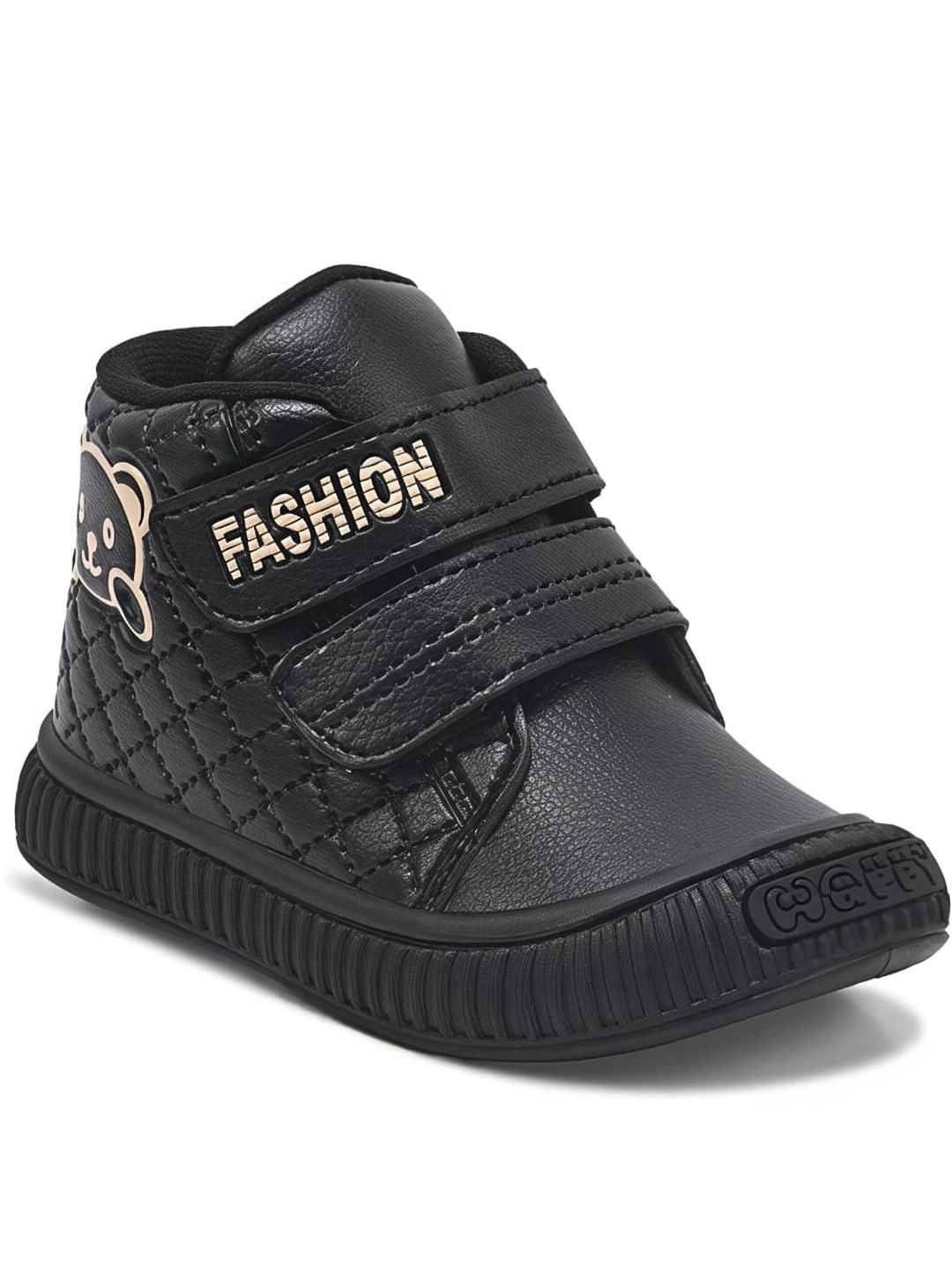 Crazyly Unisex Kids Textured Sneakers-picture-33