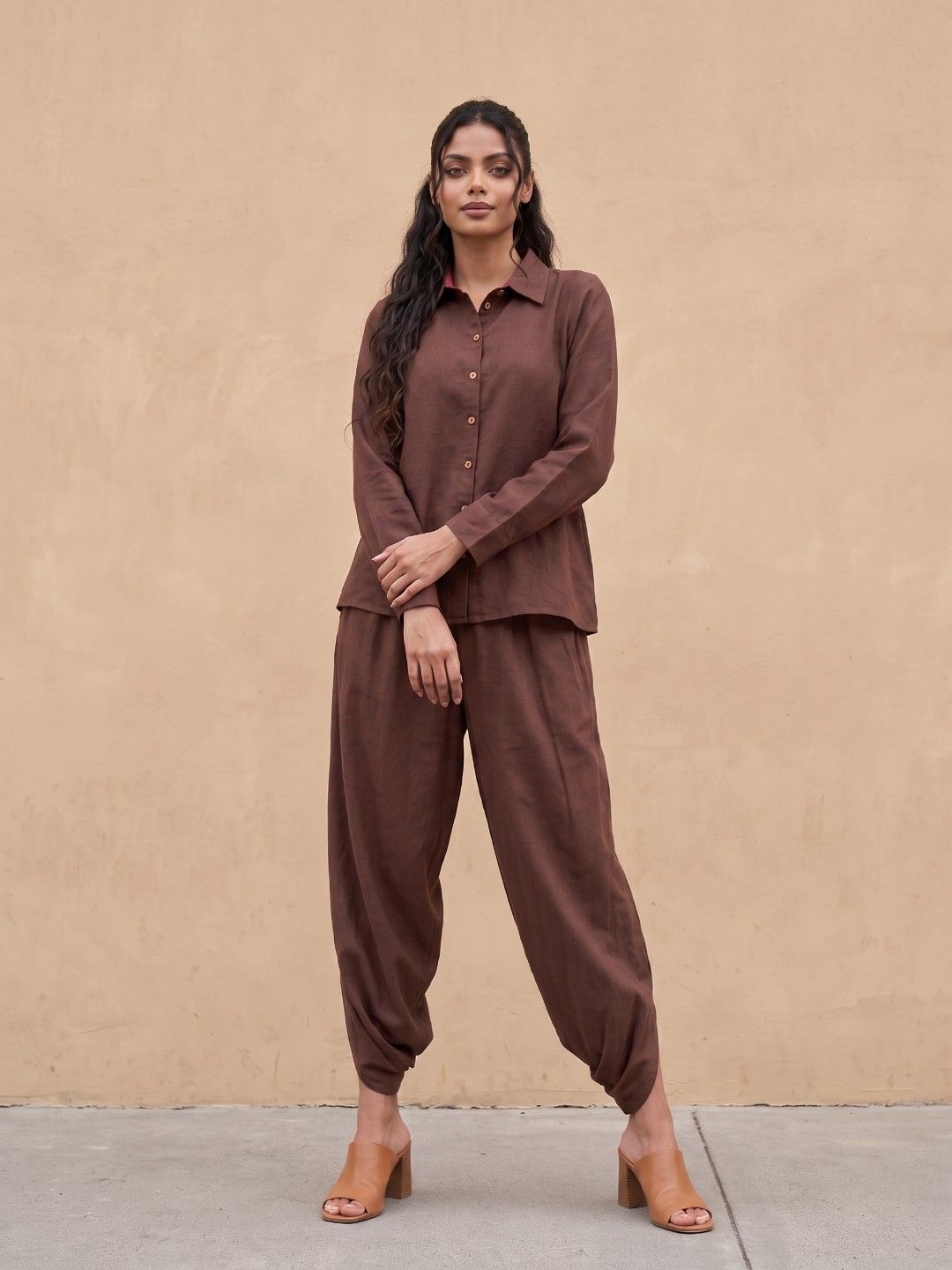 fusion by glitchez Women Shirt with Dhoti Pants-picture-55