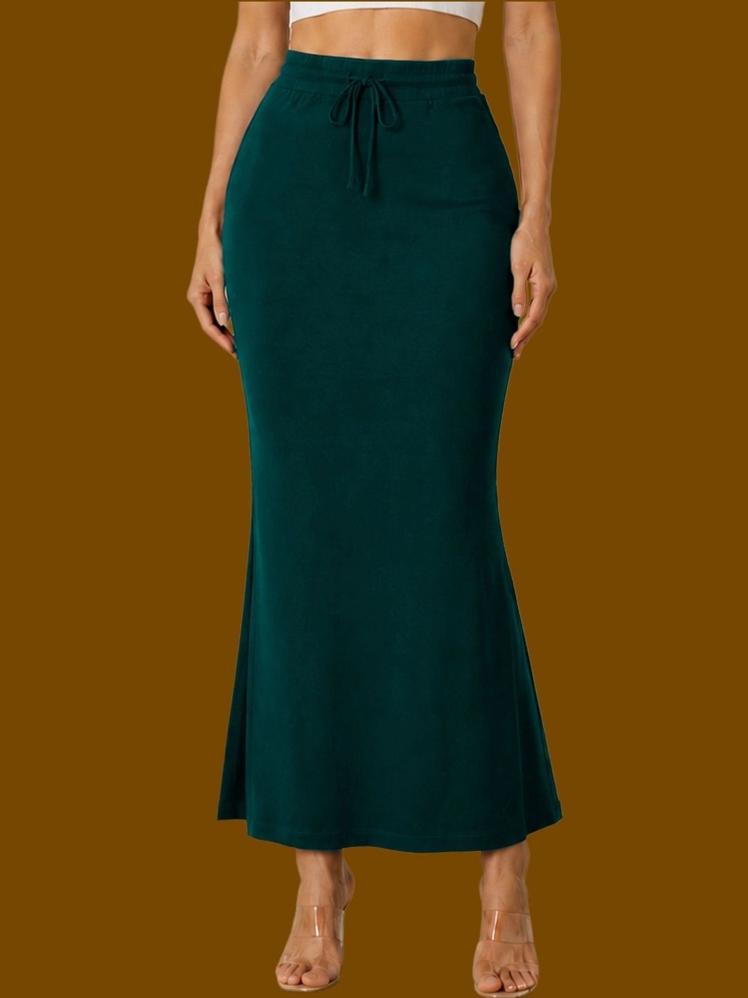BELIZZI PARIDHAN Mid-Rise Saree Shapewear WIth Drawstring Closure-image-47